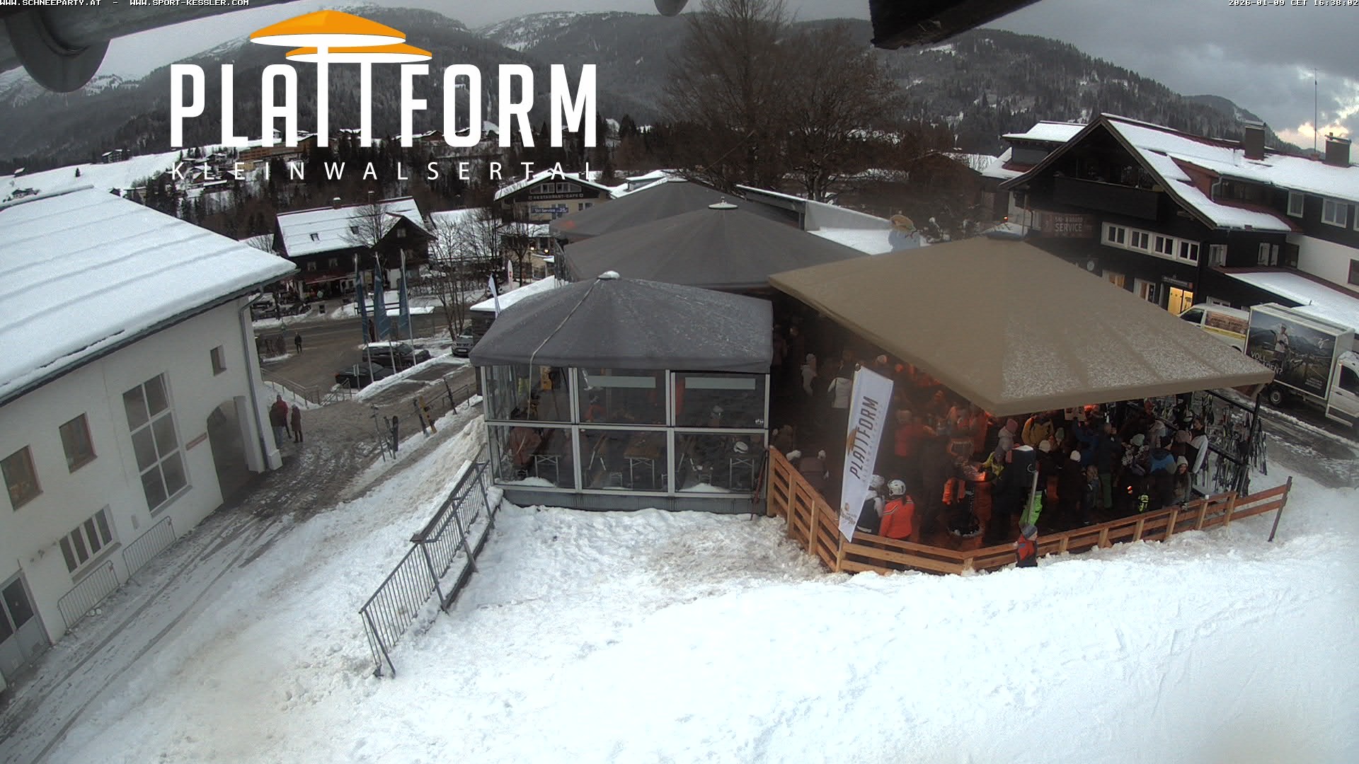 Archiv Foto Webcam Schirmbar in Riezlern