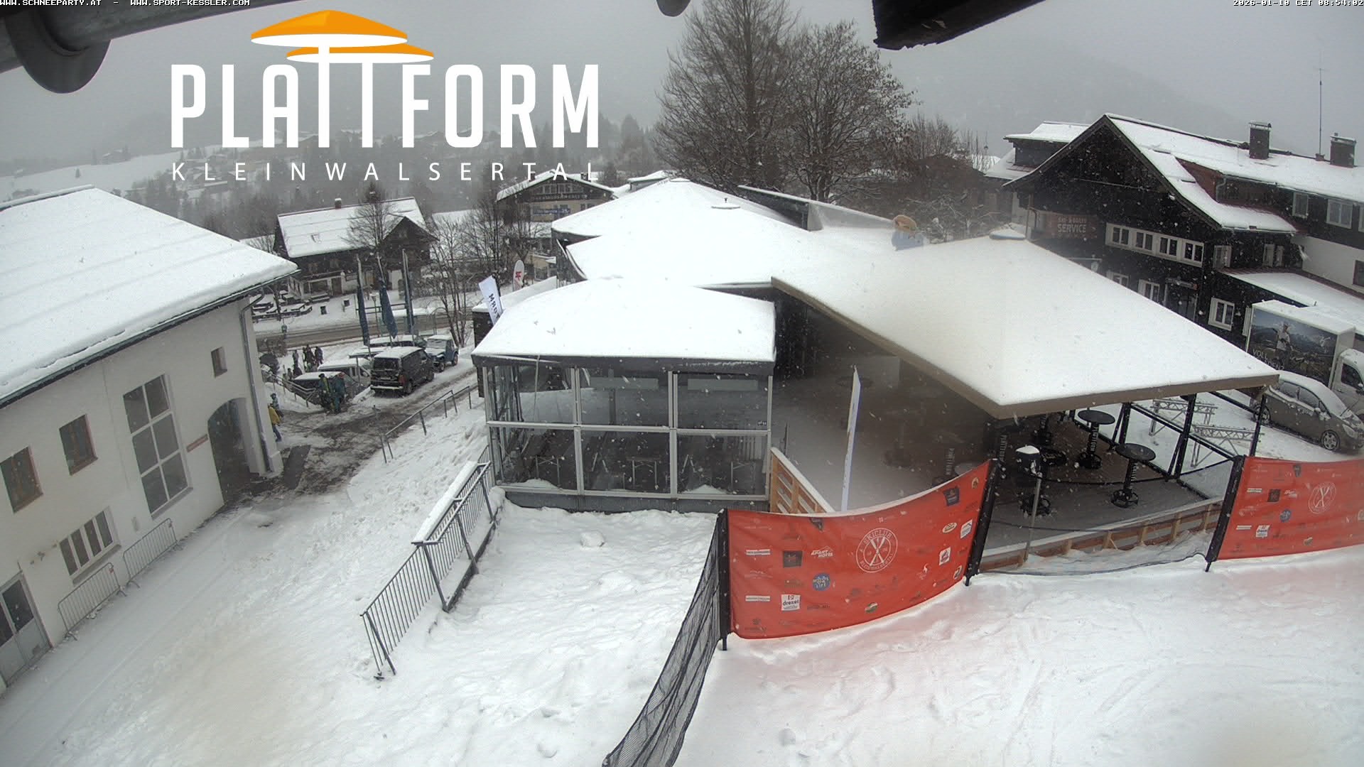 Archiv Foto Webcam Schirmbar in Riezlern