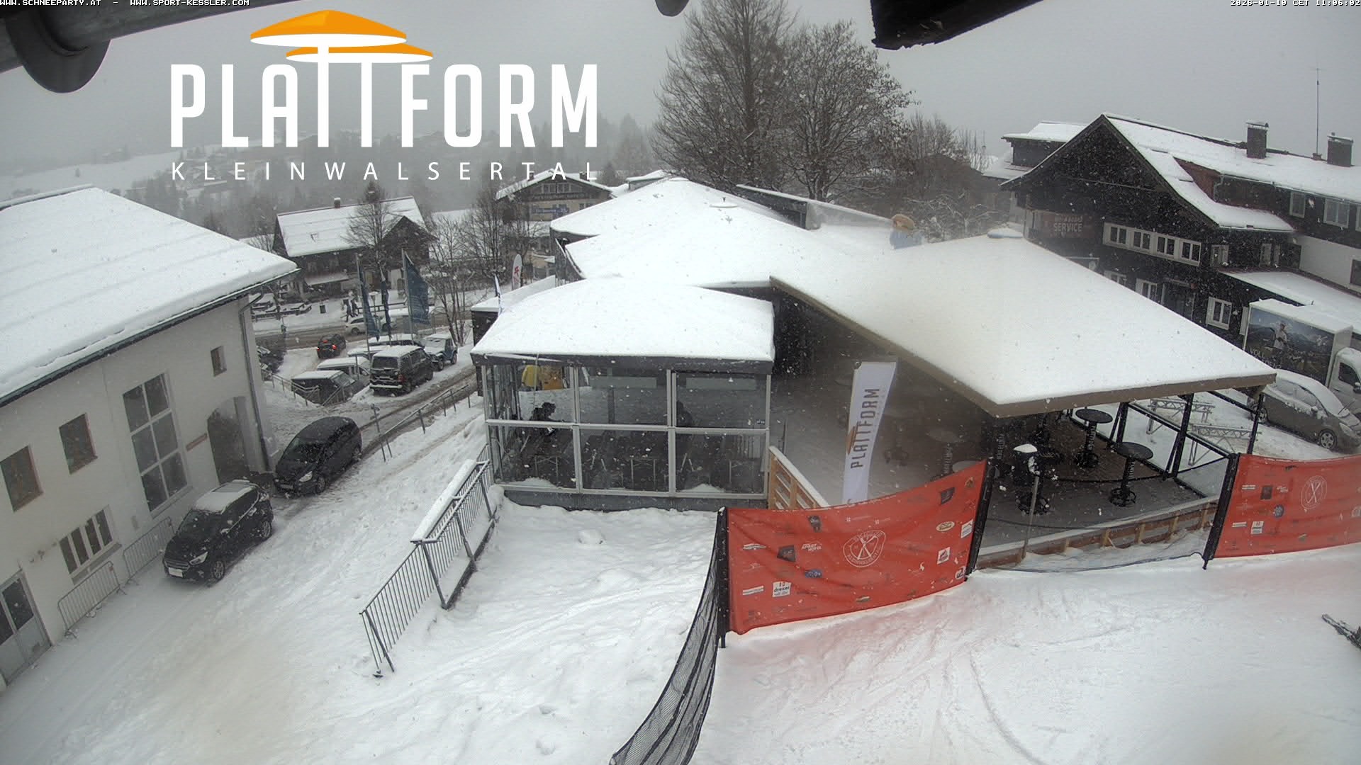 Archiv Foto Webcam Schirmbar in Riezlern