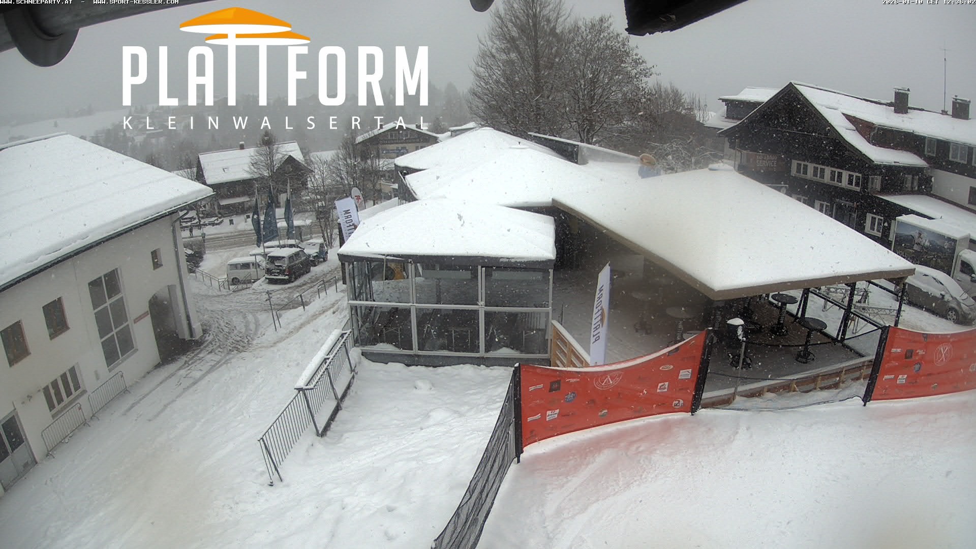 Archiv Foto Webcam Schirmbar in Riezlern