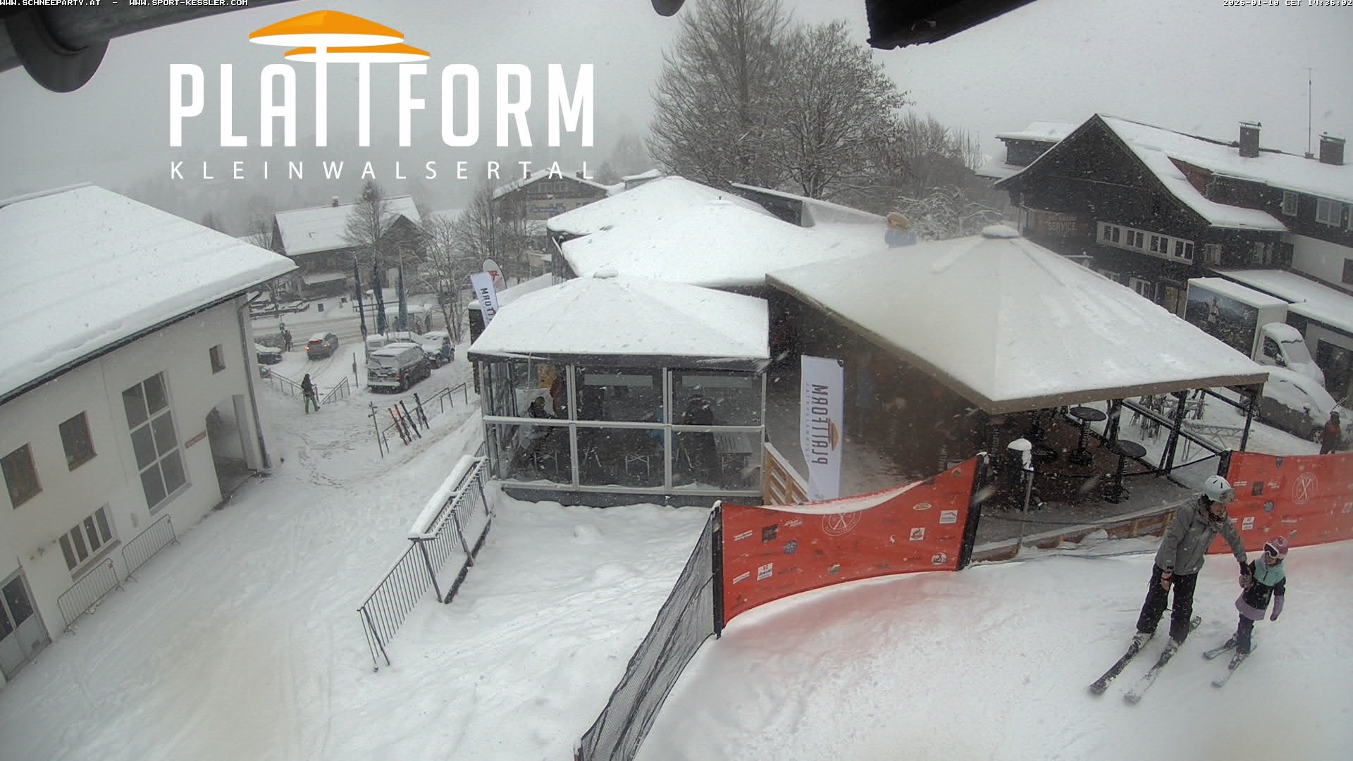 Archiv Foto Webcam Schirmbar in Riezlern