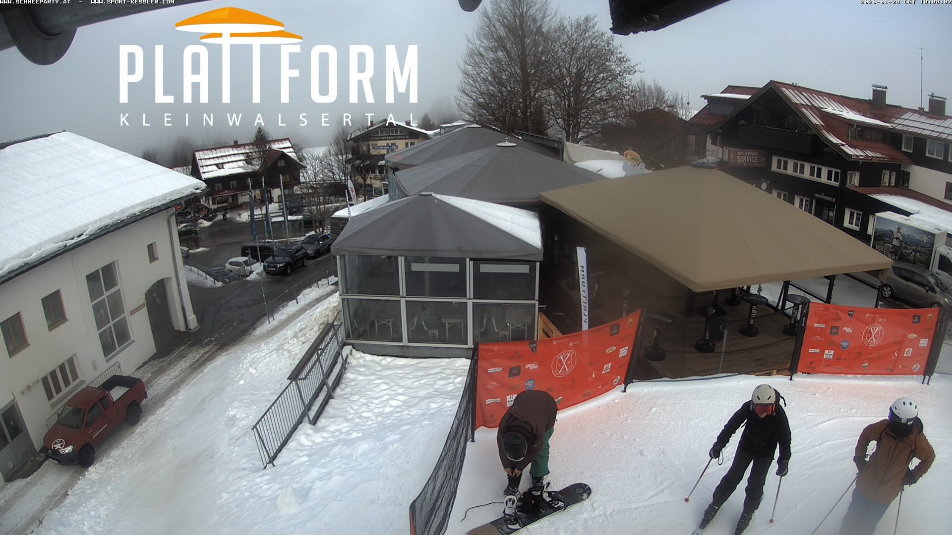 Archiv Foto Webcam Schirmbar in Riezlern