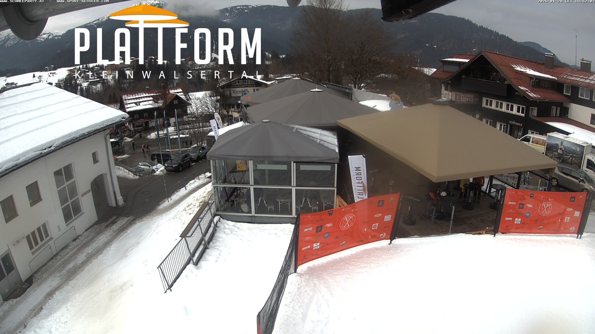 Archiv Foto Webcam Schirmbar in Riezlern