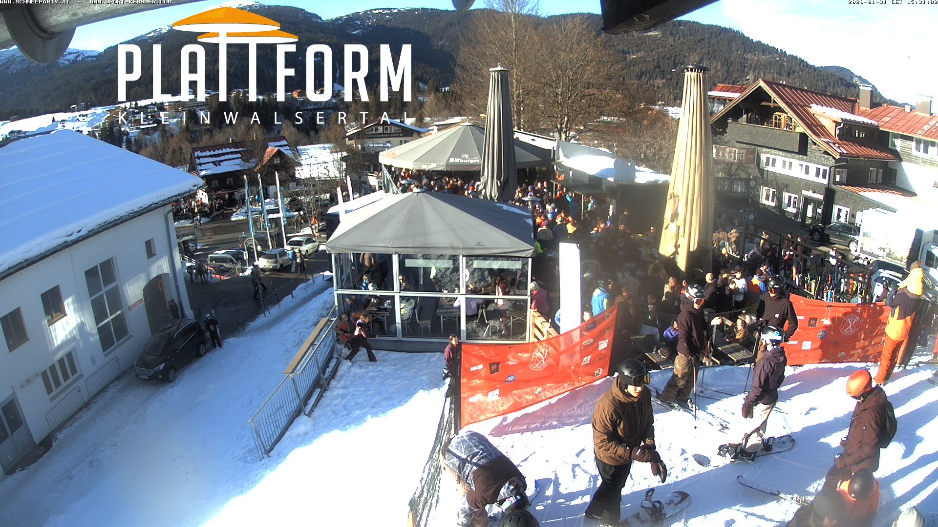 Archiv Foto Webcam Schirmbar in Riezlern