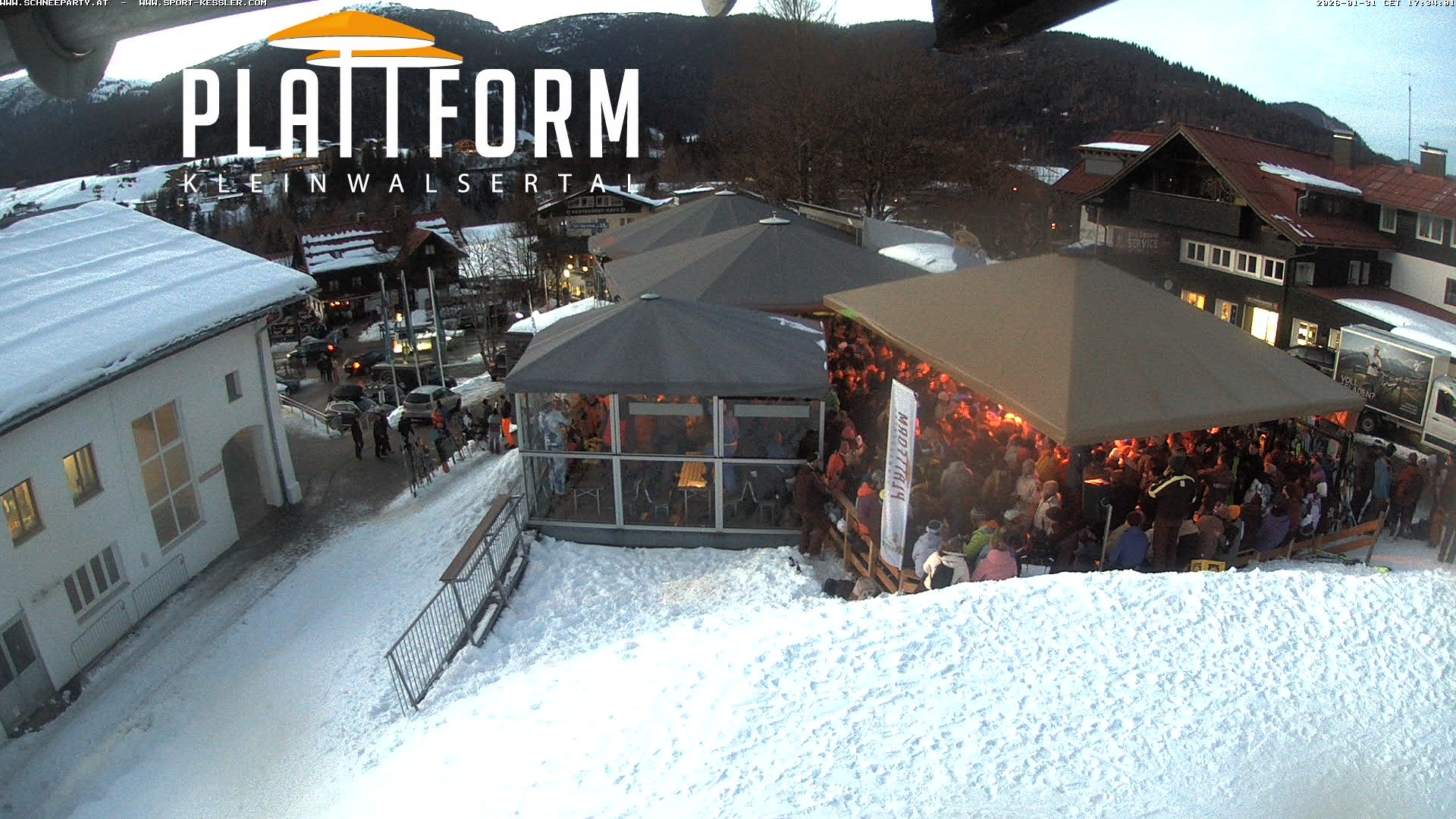 Archiv Foto Webcam Schirmbar in Riezlern