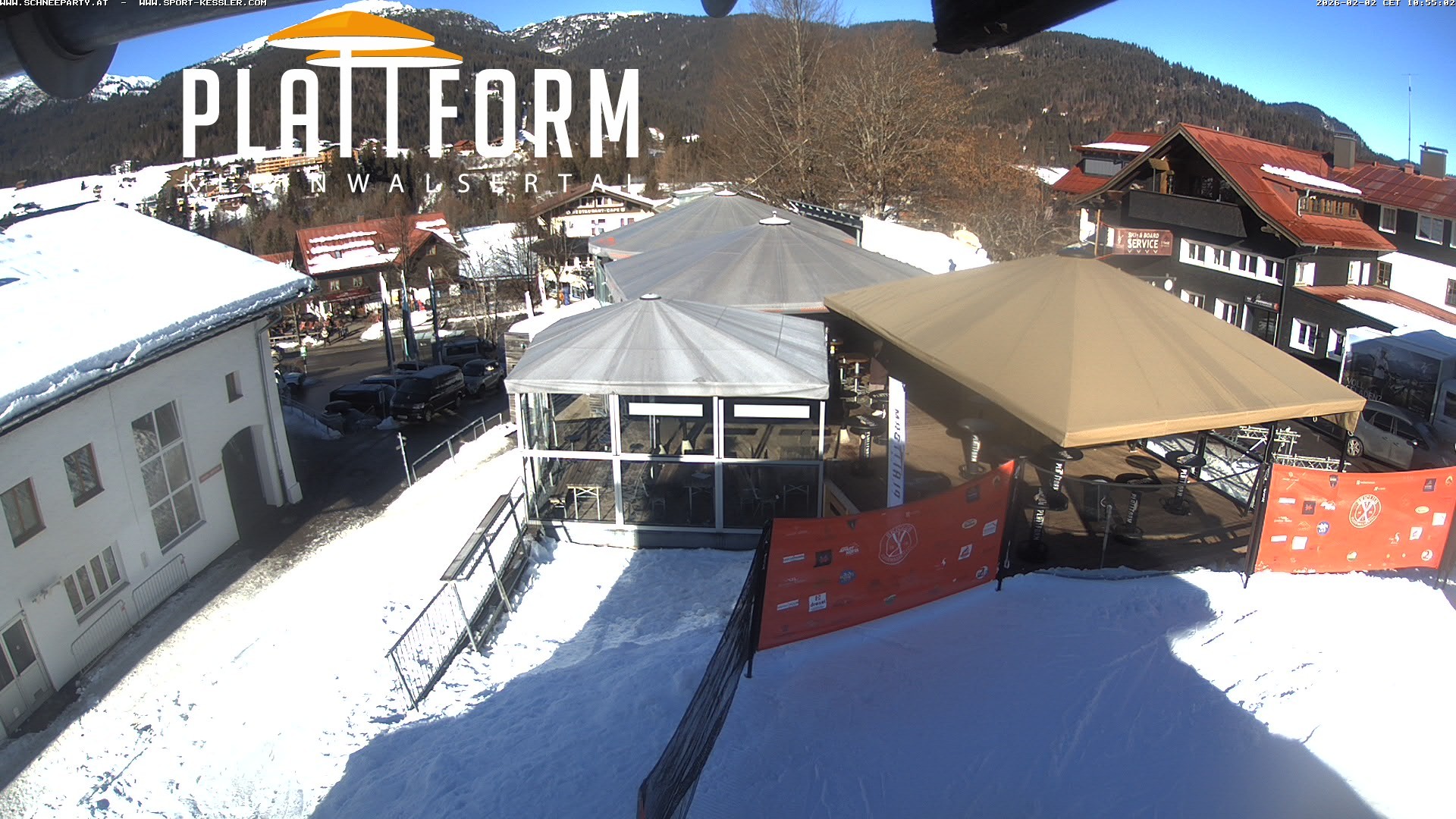 Archiv Foto Webcam Schirmbar in Riezlern