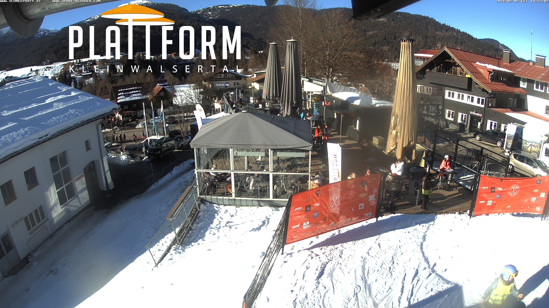 Archiv Foto Webcam Schirmbar in Riezlern