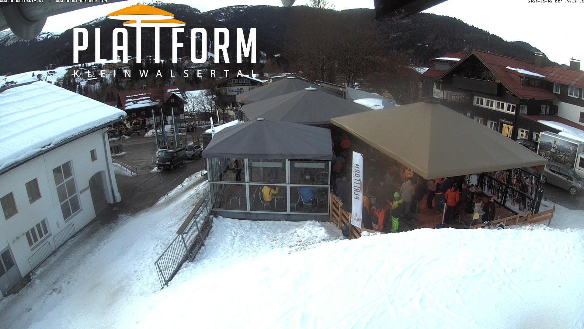 Archiv Foto Webcam Schirmbar in Riezlern