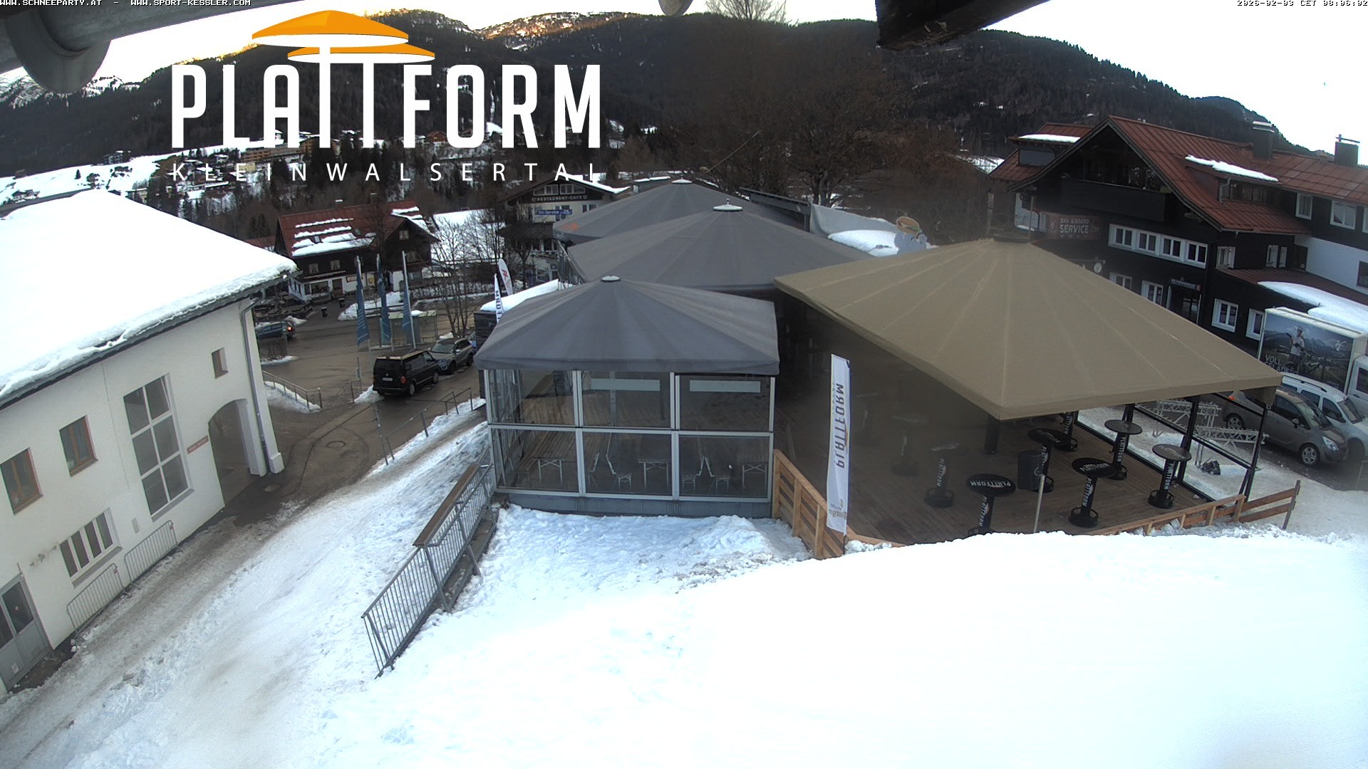 Archiv Foto Webcam Schirmbar in Riezlern