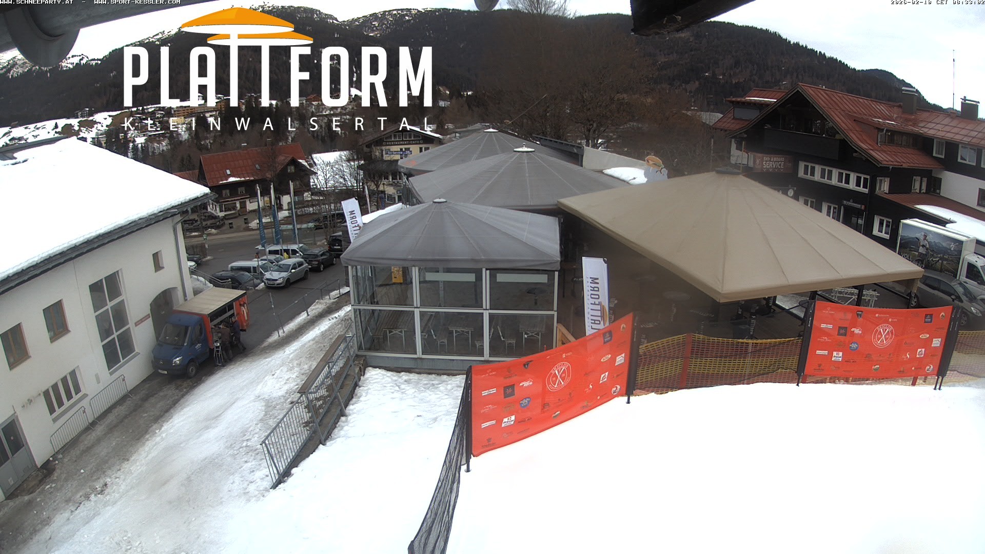 Archiv Foto Webcam Schirmbar in Riezlern