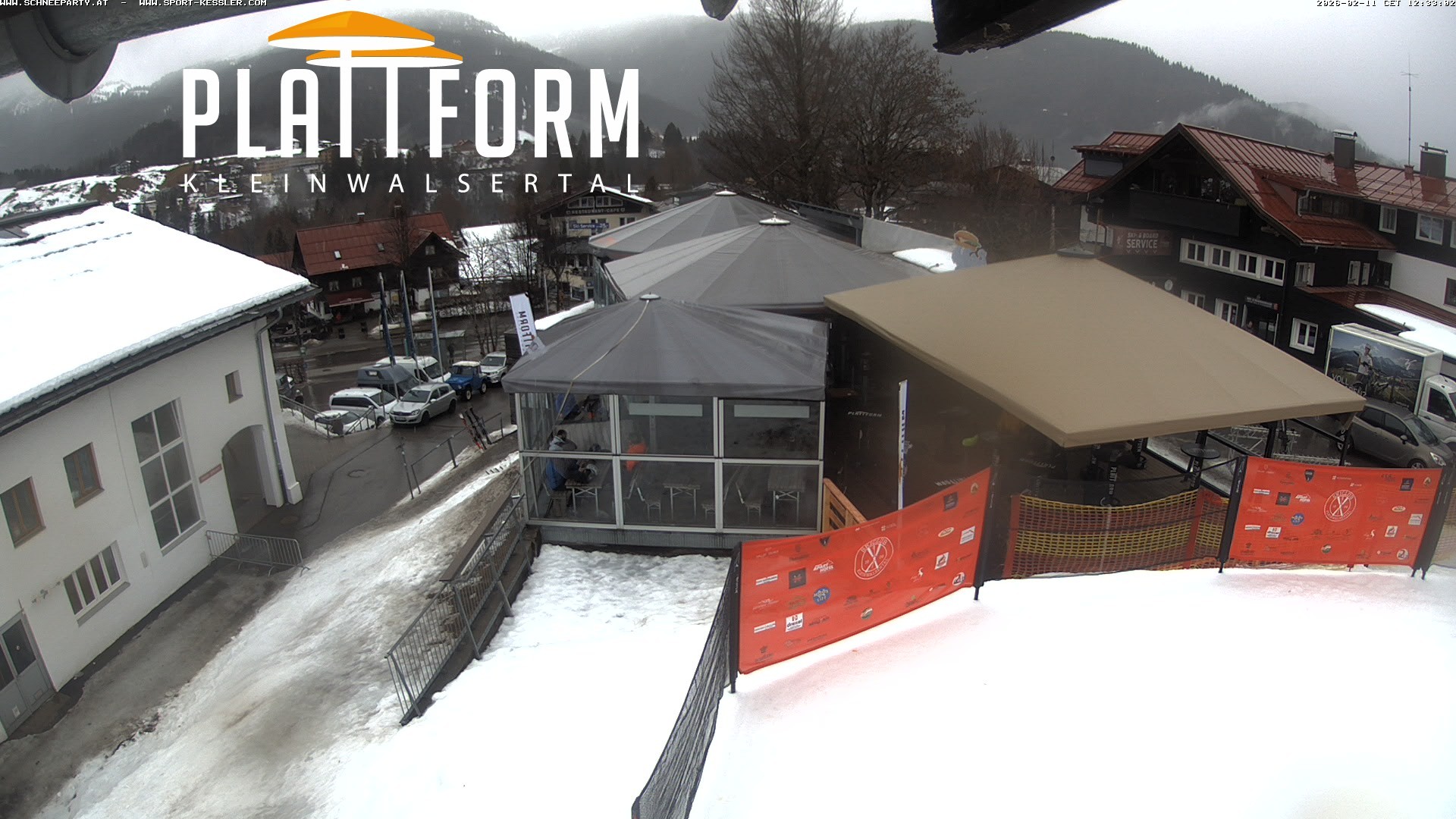 Archiv Foto Webcam Schirmbar in Riezlern