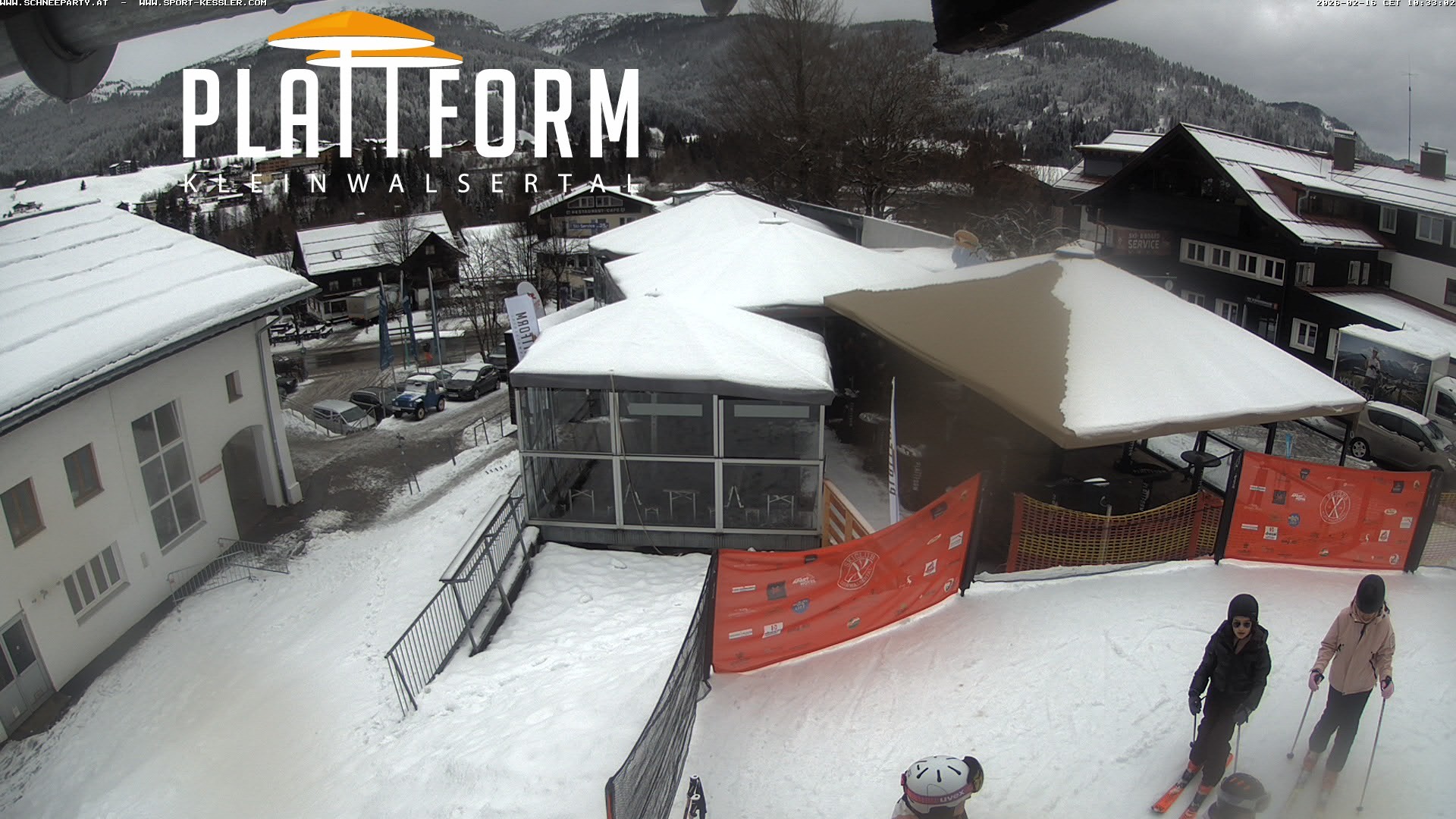 Archiv Foto Webcam Schirmbar in Riezlern