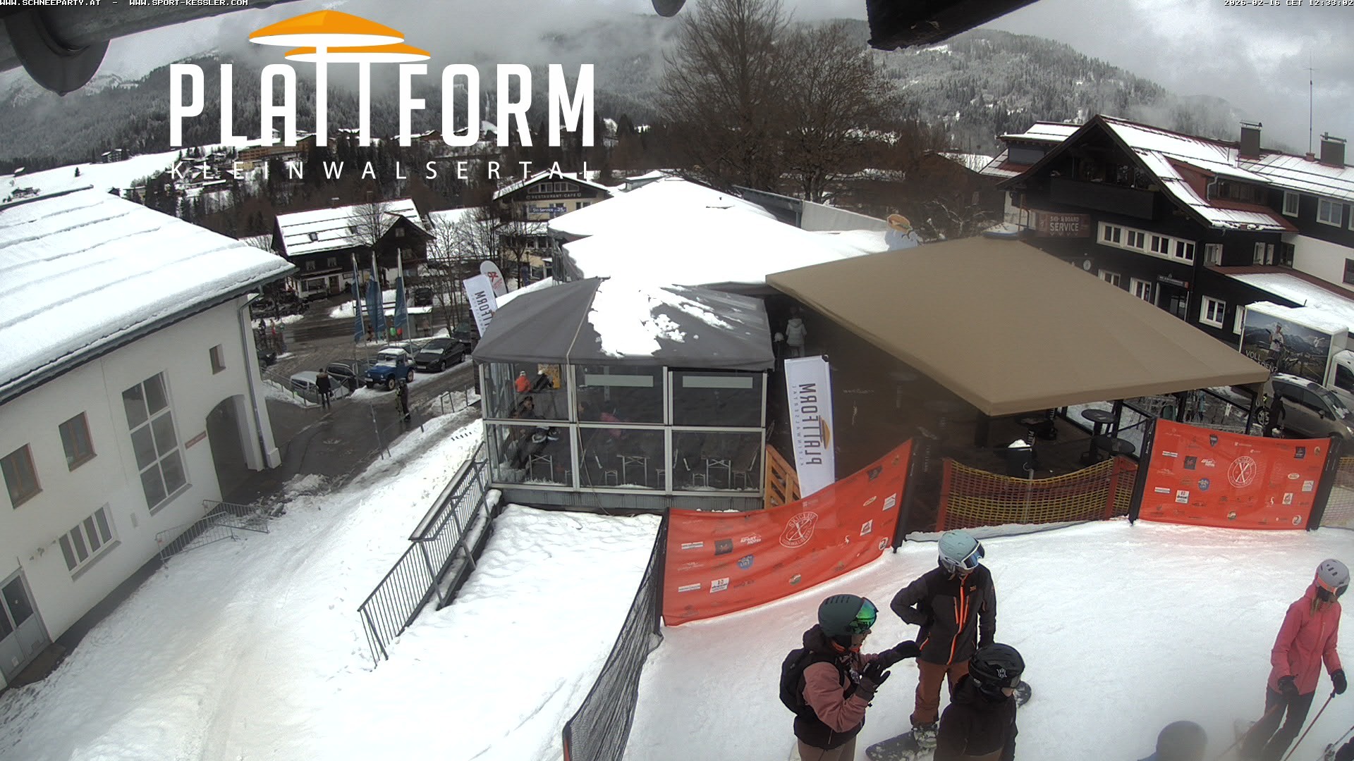 Archiv Foto Webcam Schirmbar in Riezlern