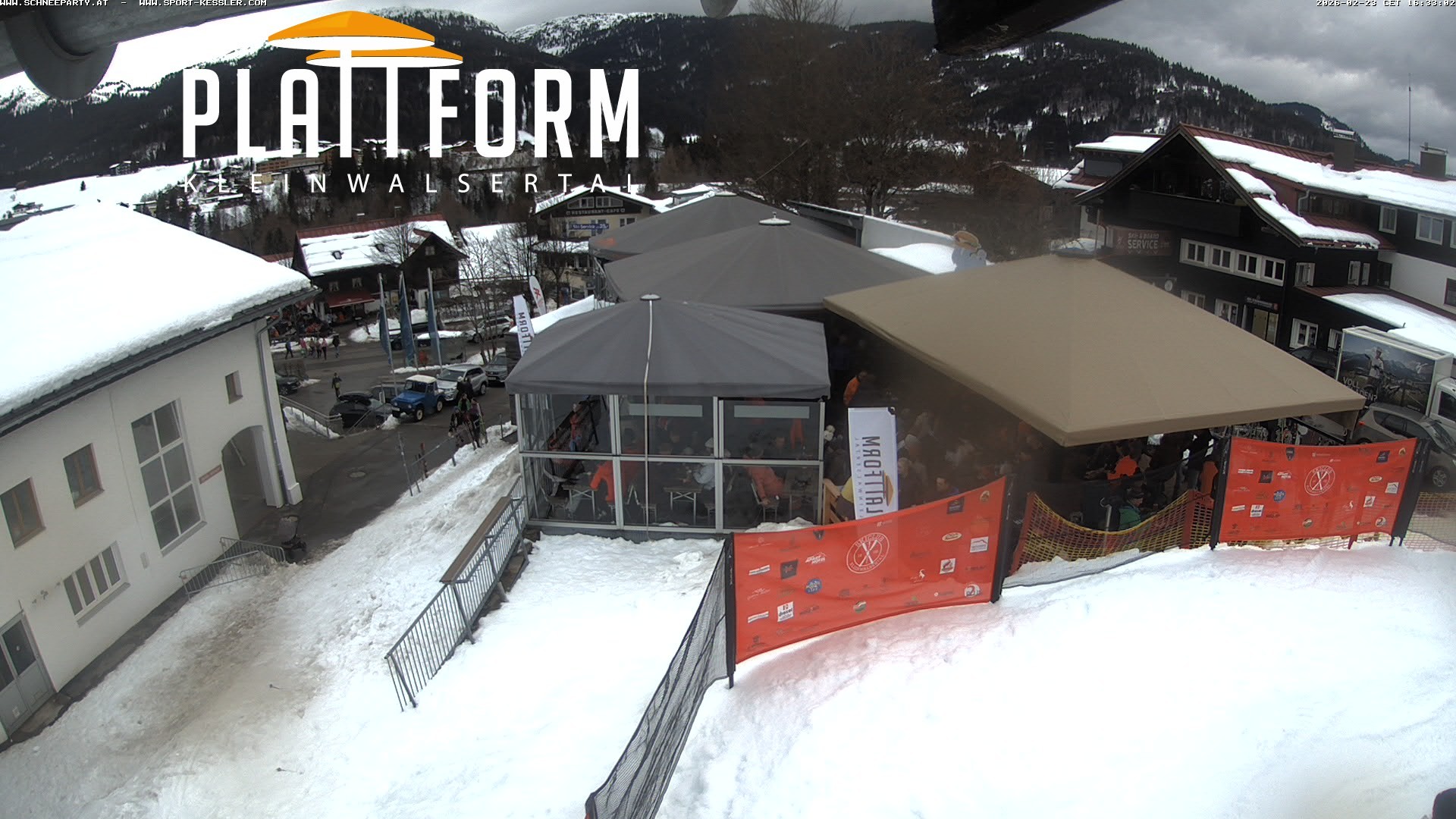 Archiv Foto Webcam Schirmbar in Riezlern