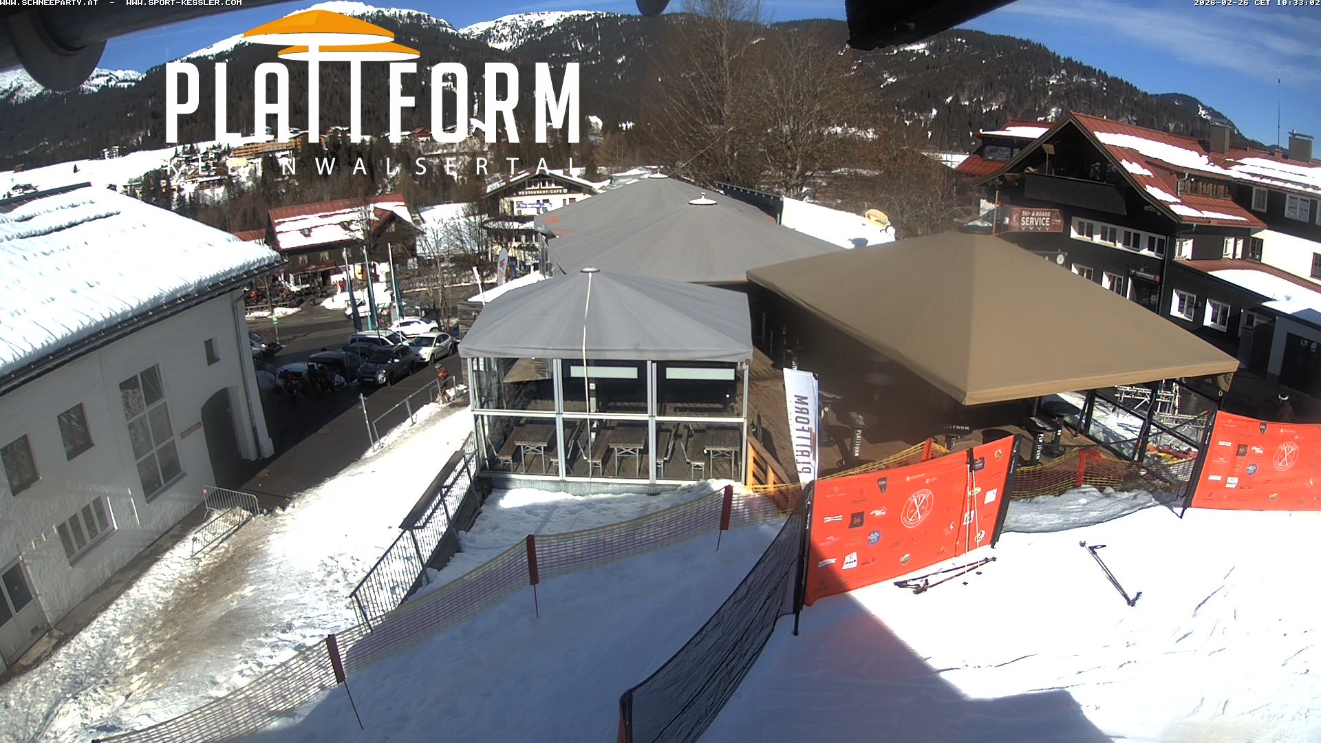 Archived image Webcam Bar at Riezlern