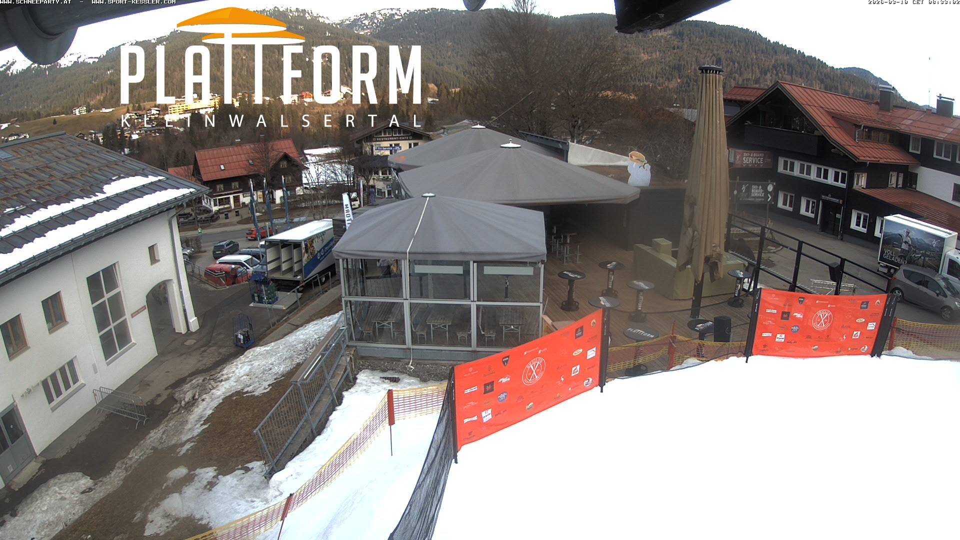 Archiv Foto Webcam Schirmbar in Riezlern