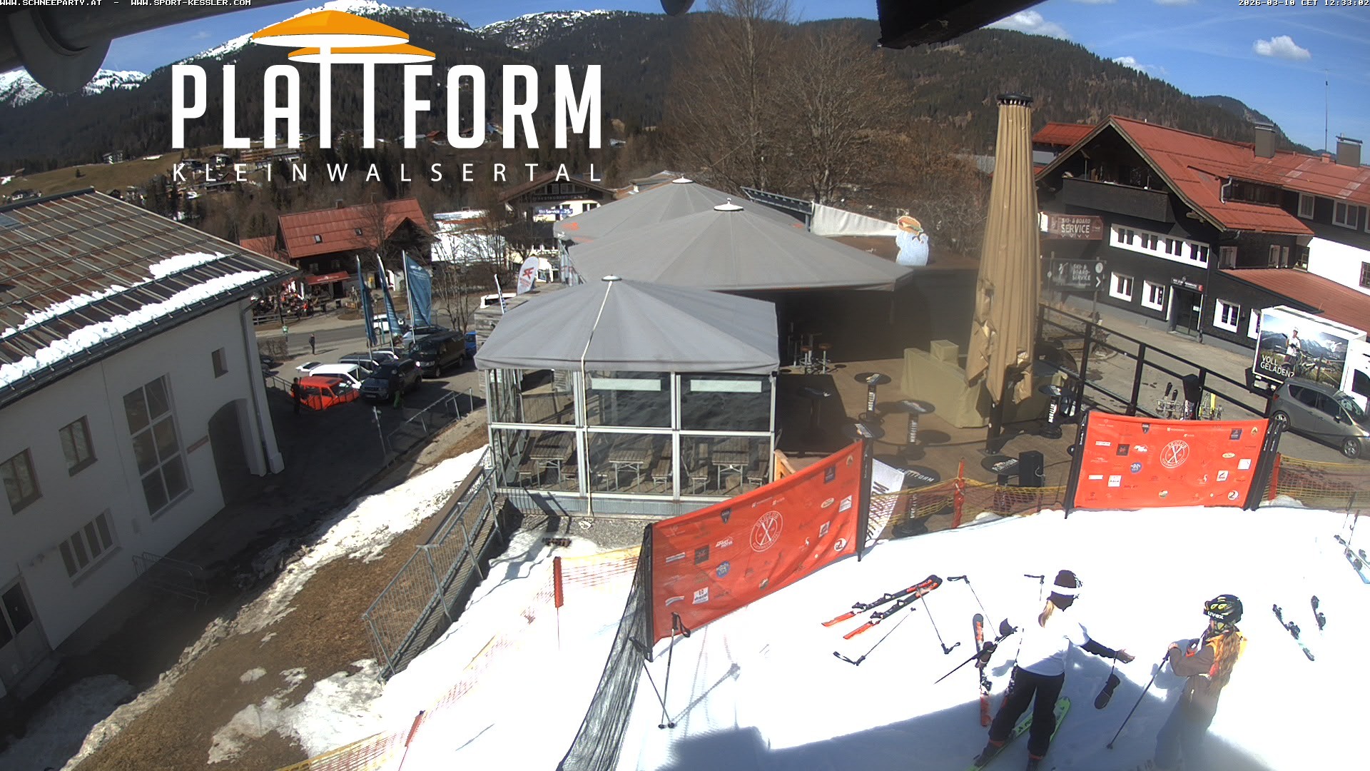 Archiv Foto Webcam Schirmbar in Riezlern