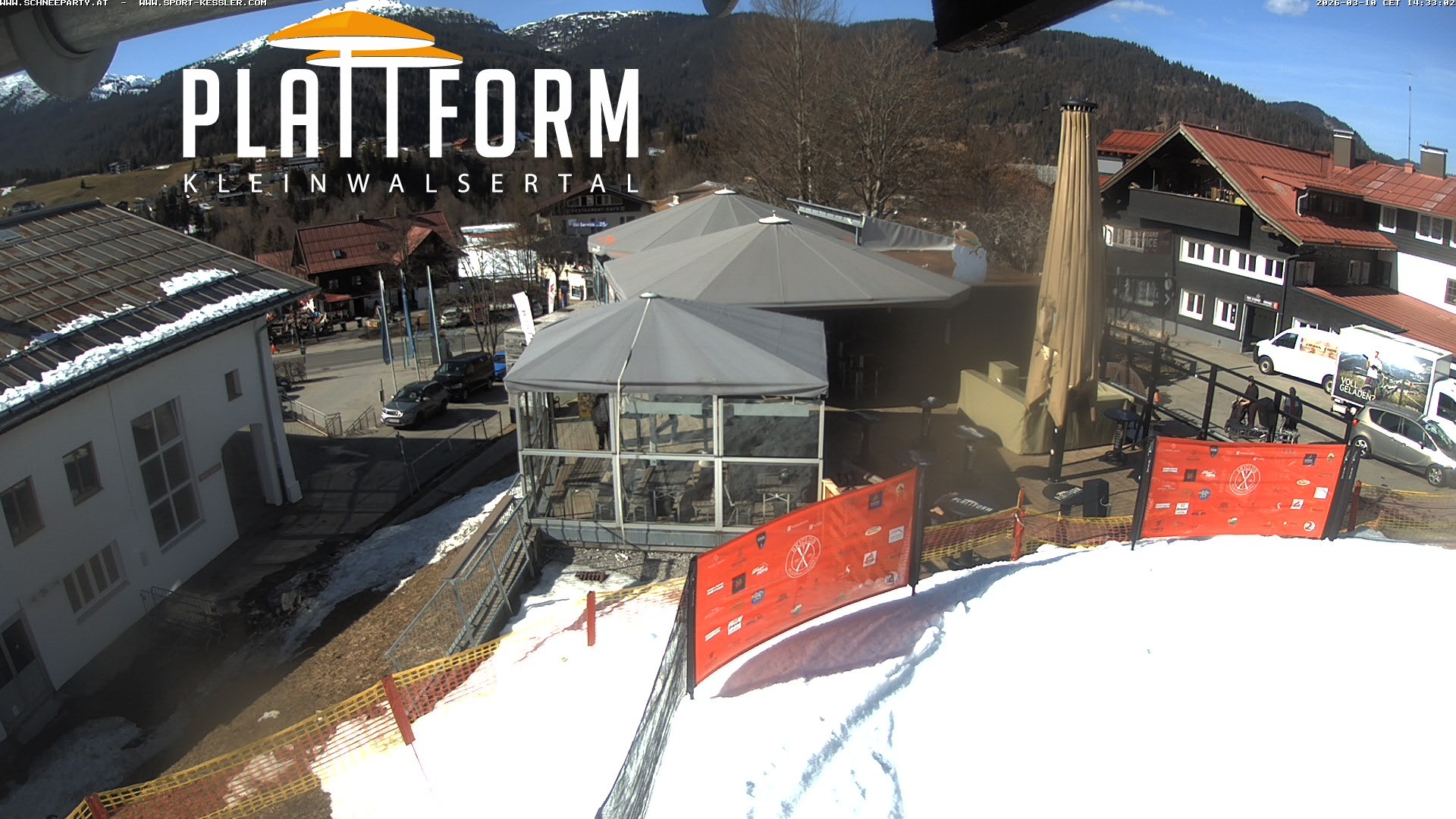 Archiv Foto Webcam Schirmbar in Riezlern