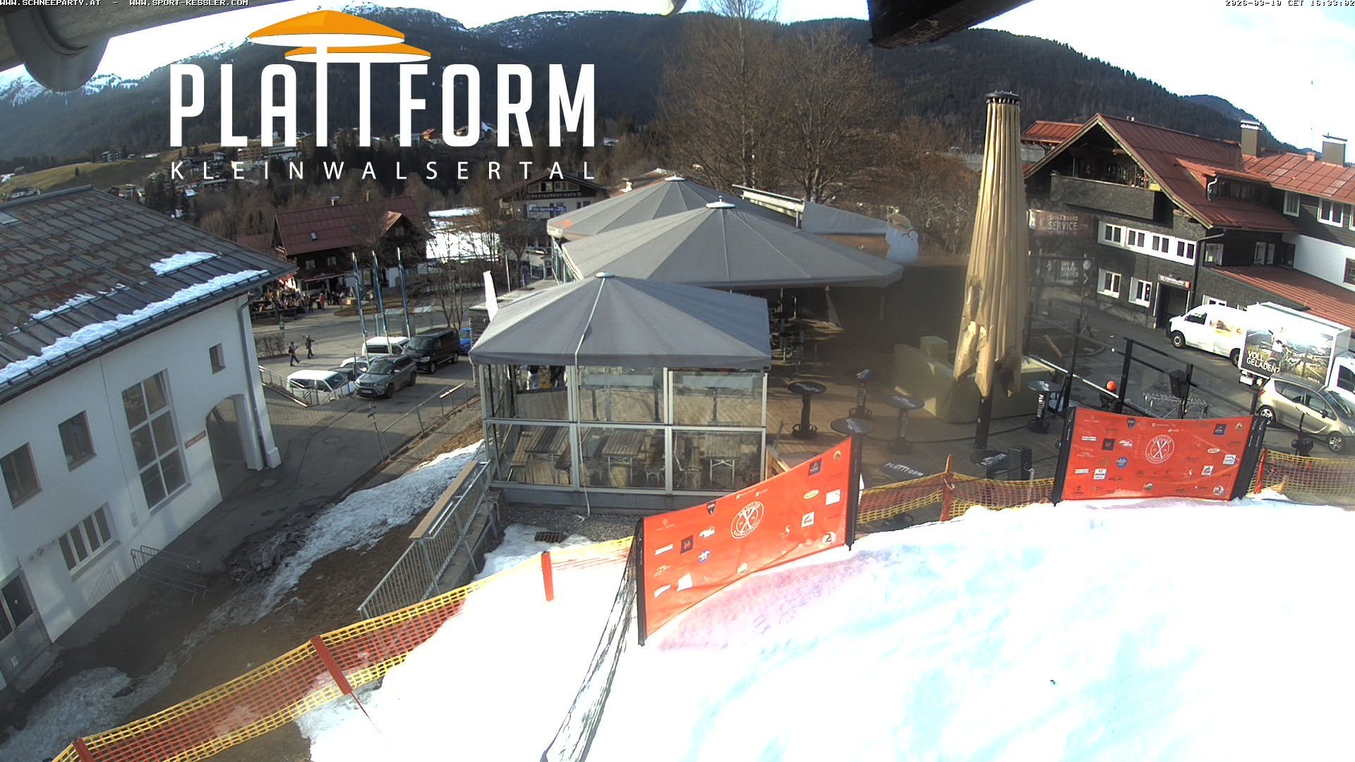 Archiv Foto Webcam Schirmbar in Riezlern