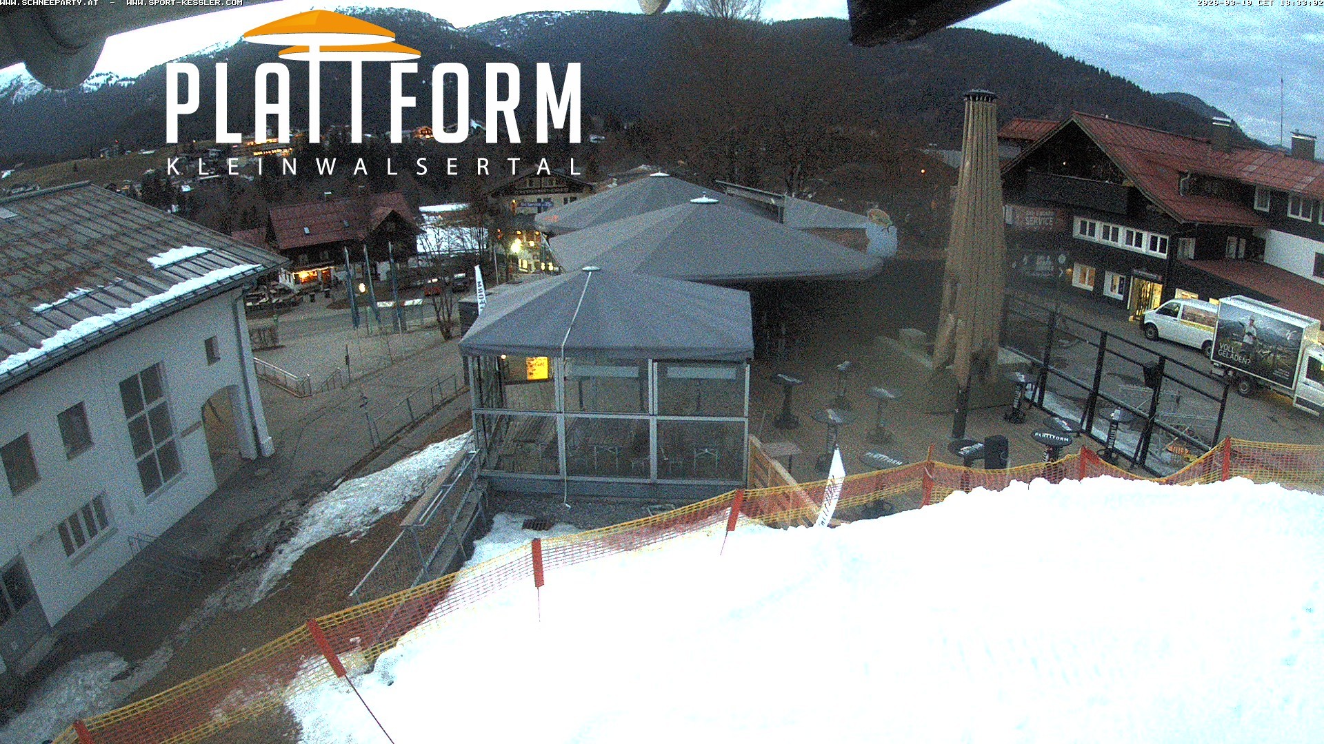 Archiv Foto Webcam Schirmbar in Riezlern