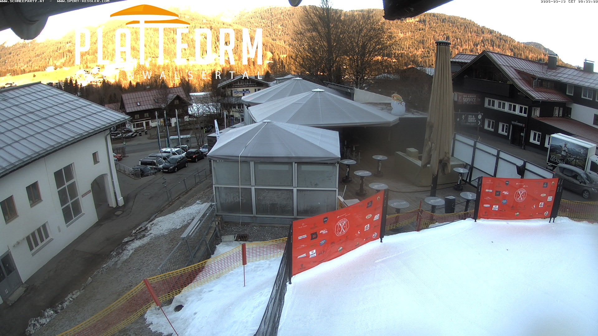 Archiv Foto Webcam Schirmbar in Riezlern