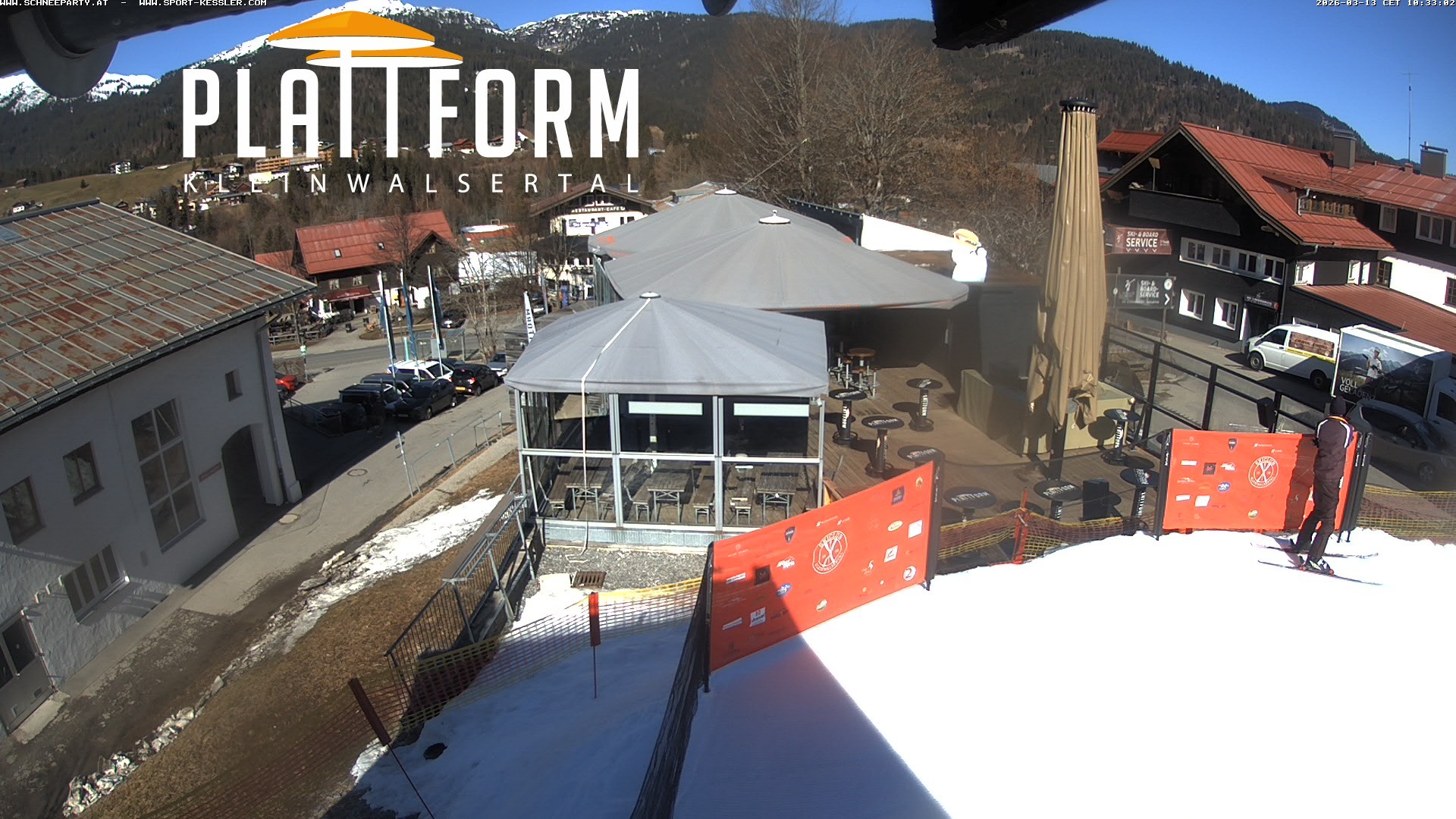 Archiv Foto Webcam Schirmbar in Riezlern