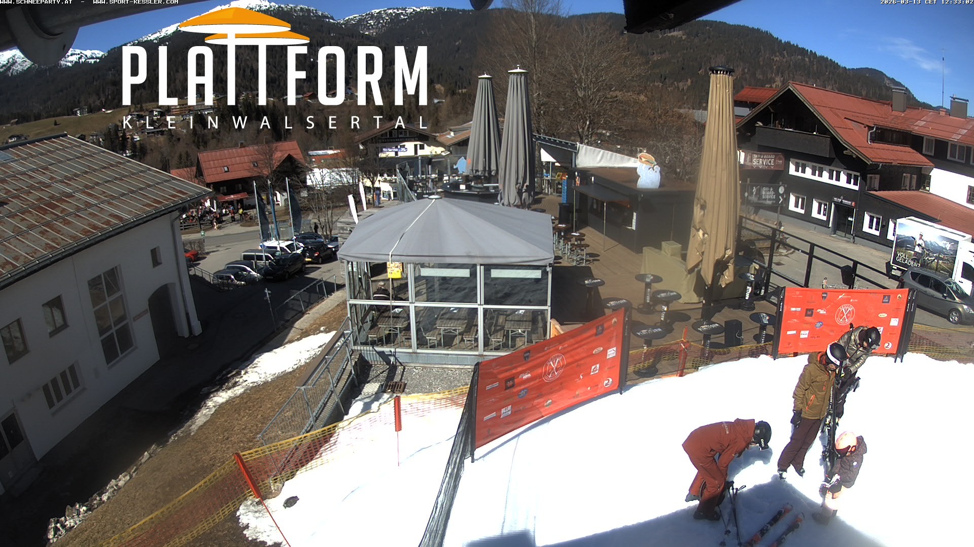 Archiv Foto Webcam Schirmbar in Riezlern