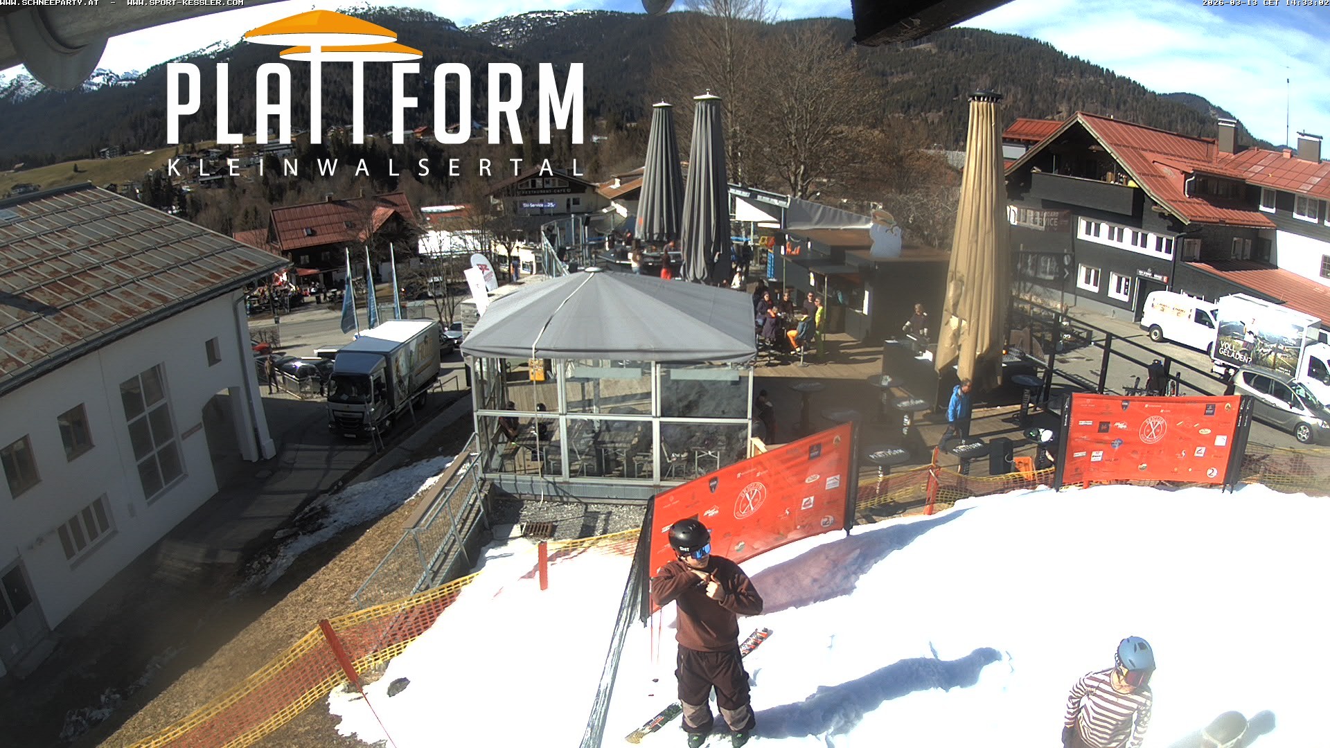 Archiv Foto Webcam Schirmbar in Riezlern