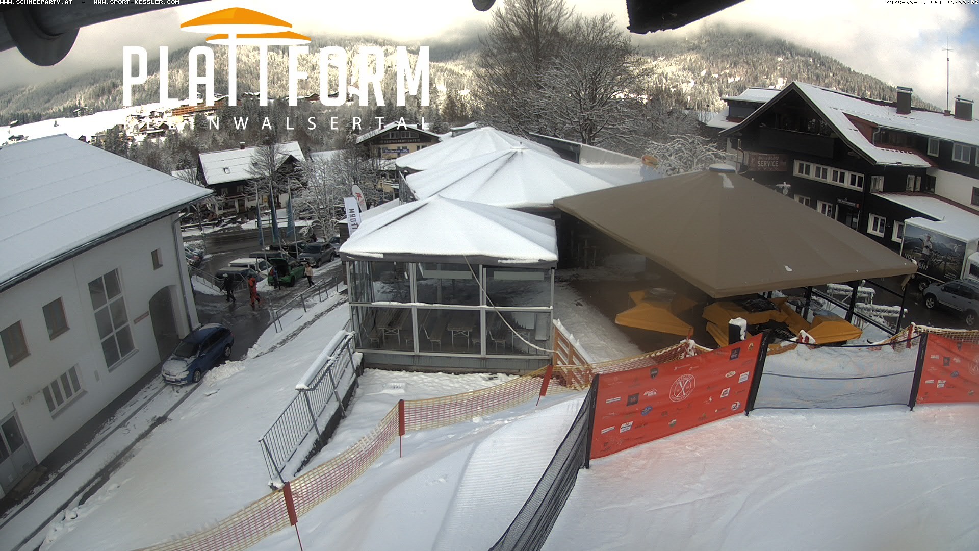 Archiv Foto Webcam Schirmbar in Riezlern