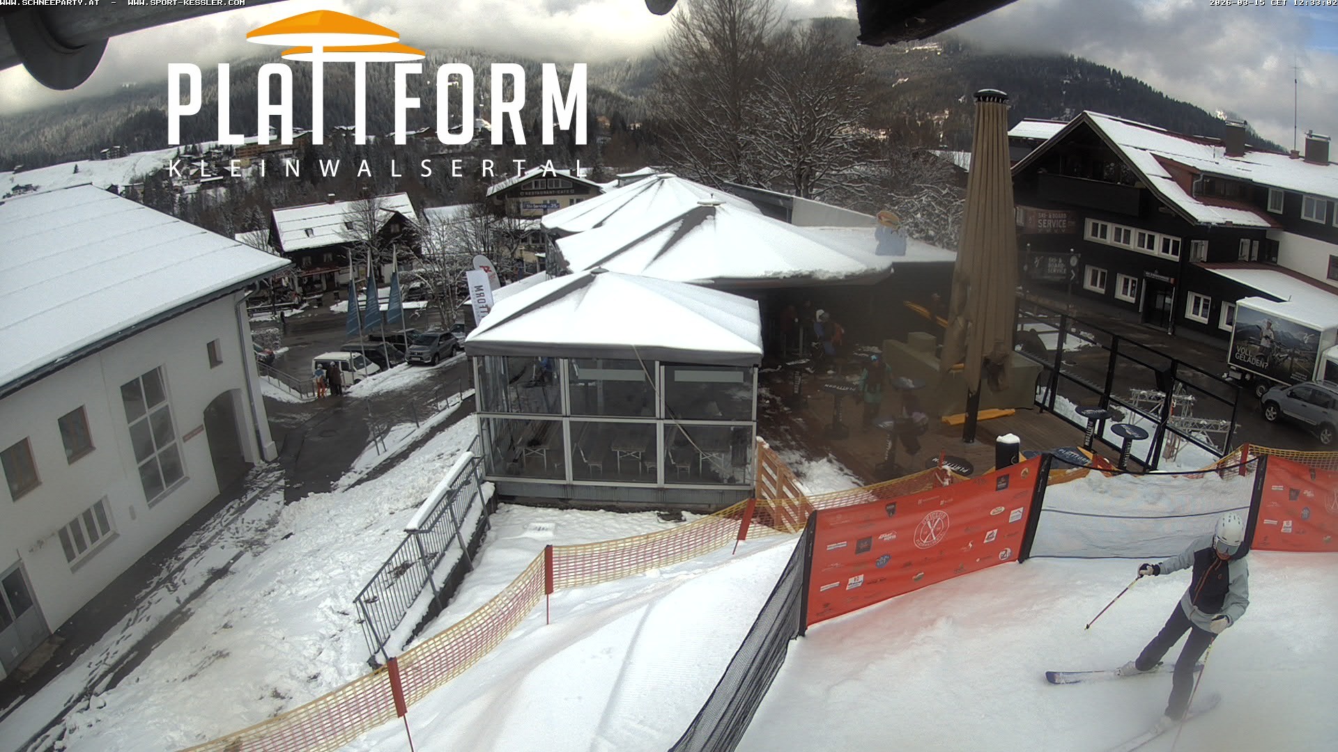 Archiv Foto Webcam Schirmbar in Riezlern