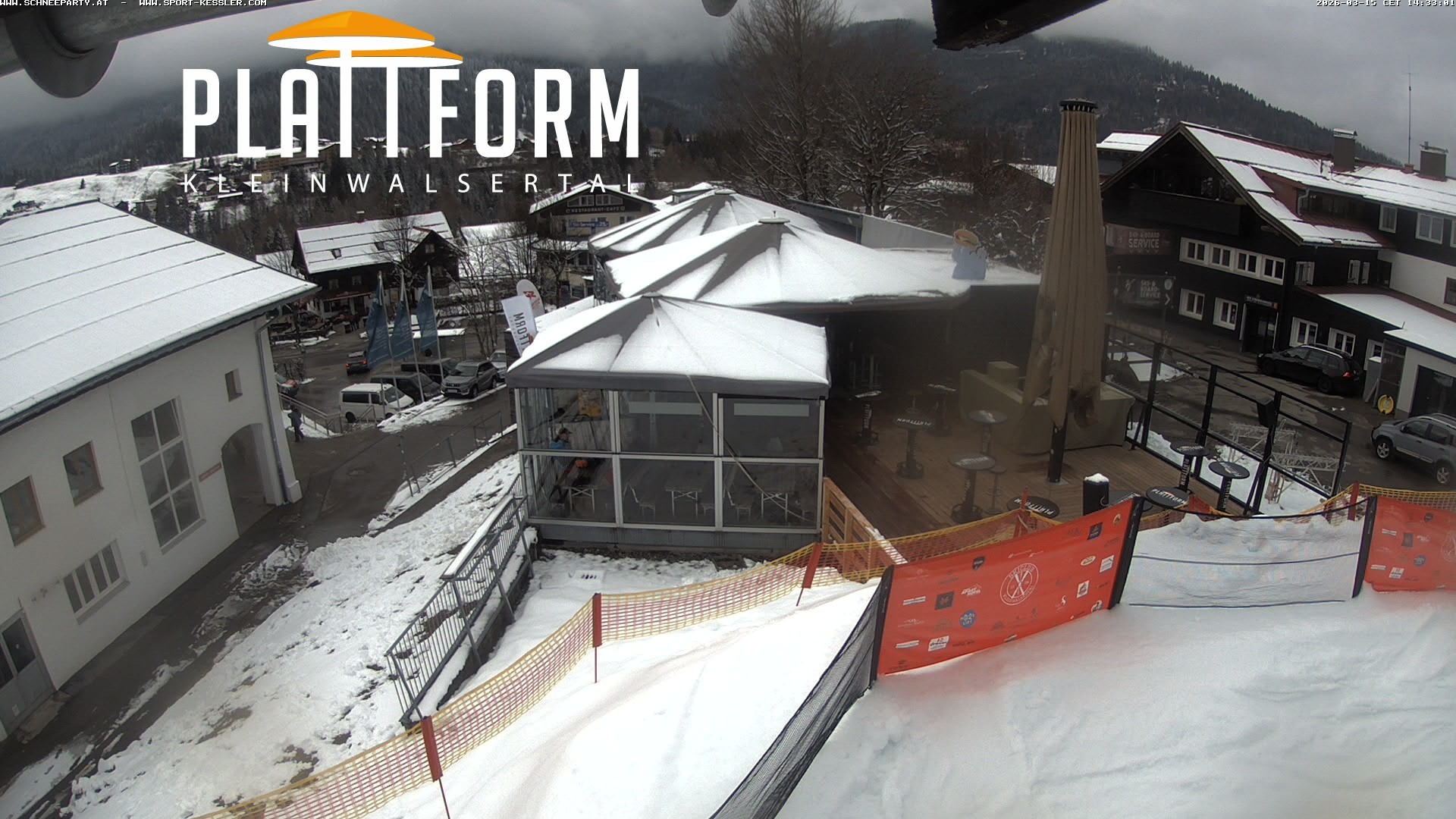 Archiv Foto Webcam Schirmbar in Riezlern