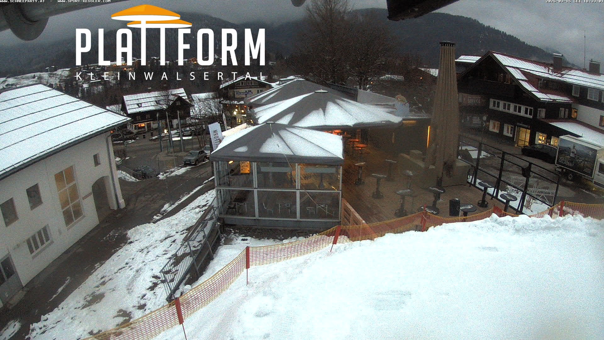 Archiv Foto Webcam Schirmbar in Riezlern