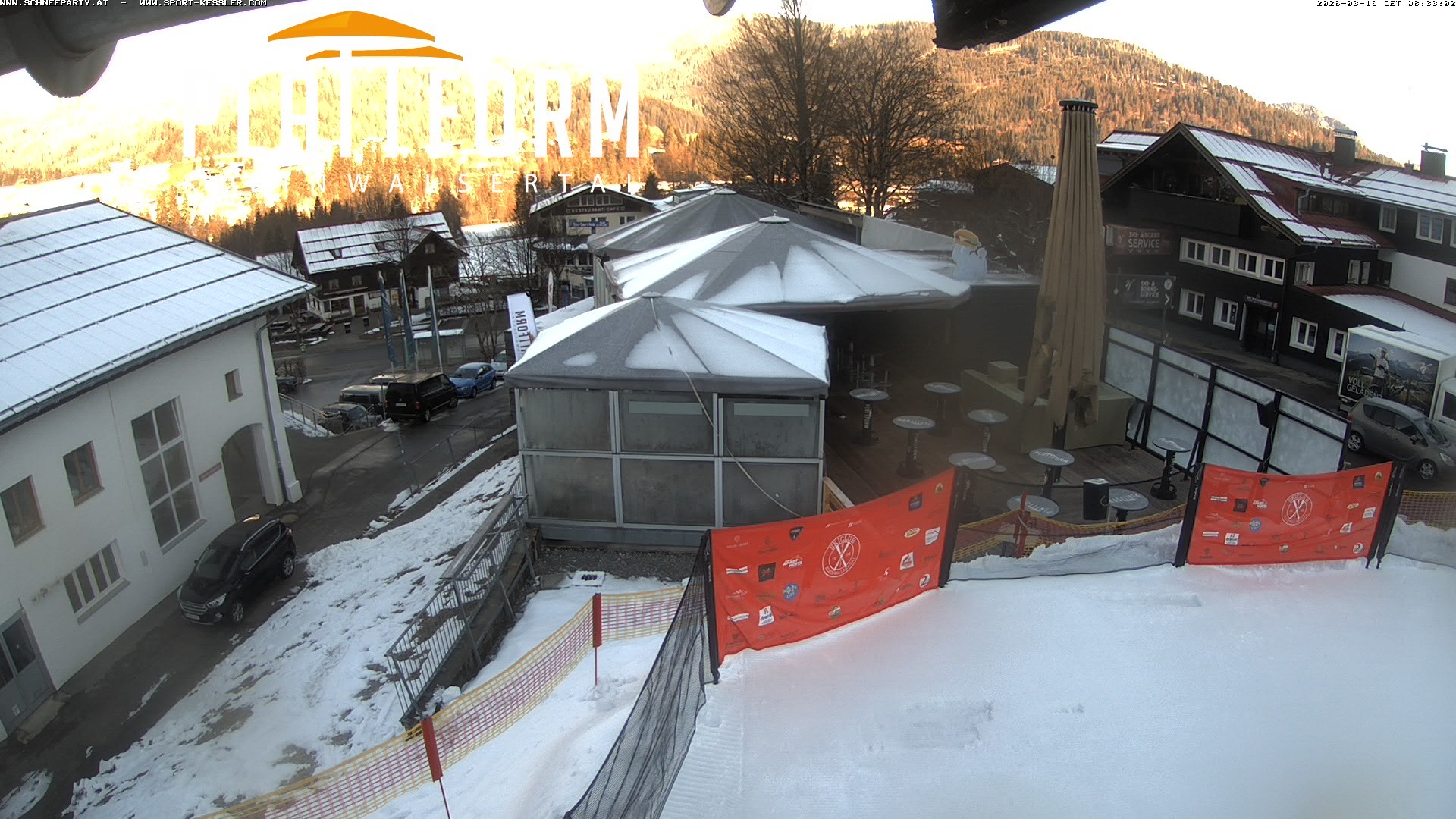 Archiv Foto Webcam Schirmbar in Riezlern