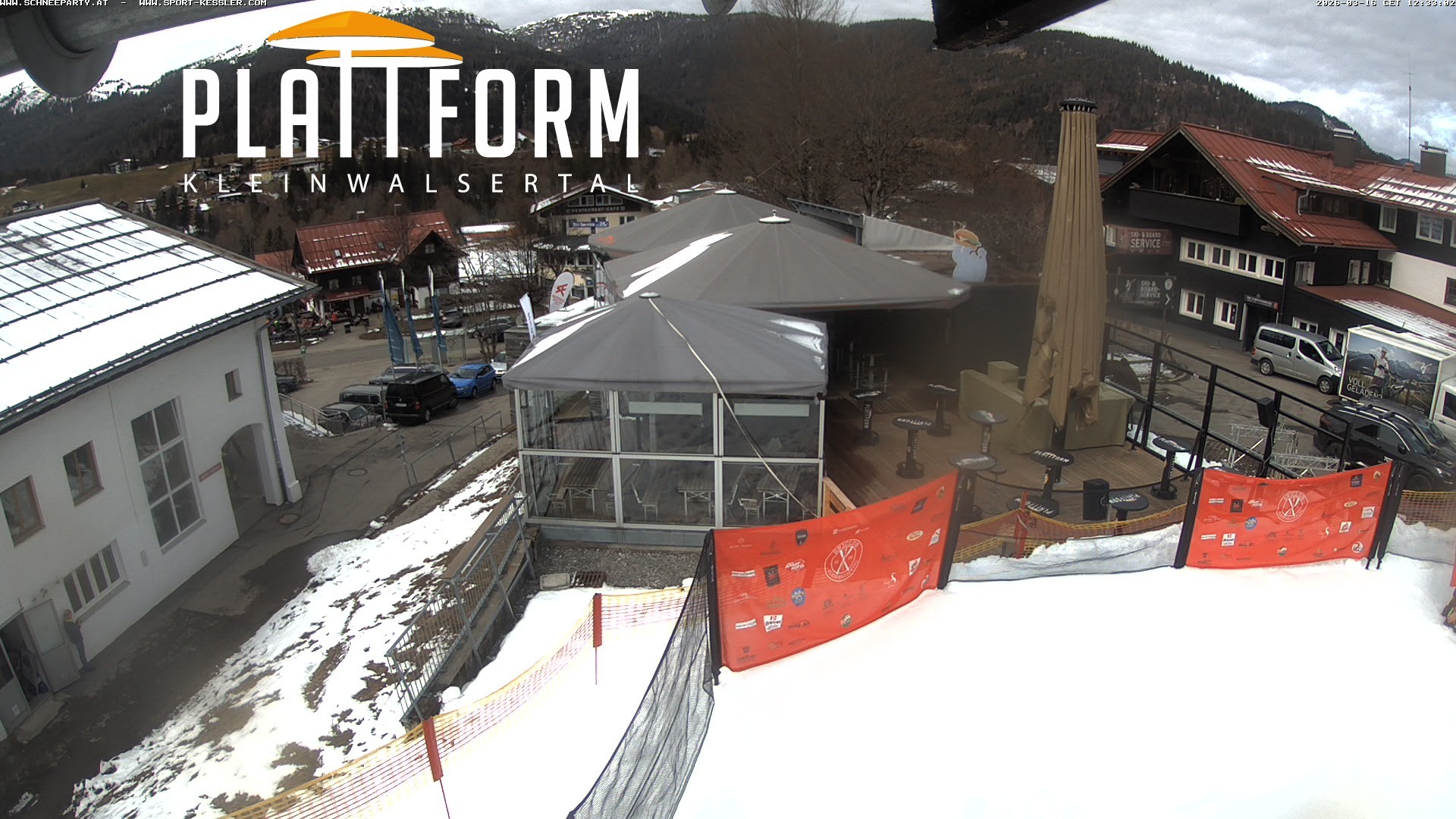 Archiv Foto Webcam Schirmbar in Riezlern