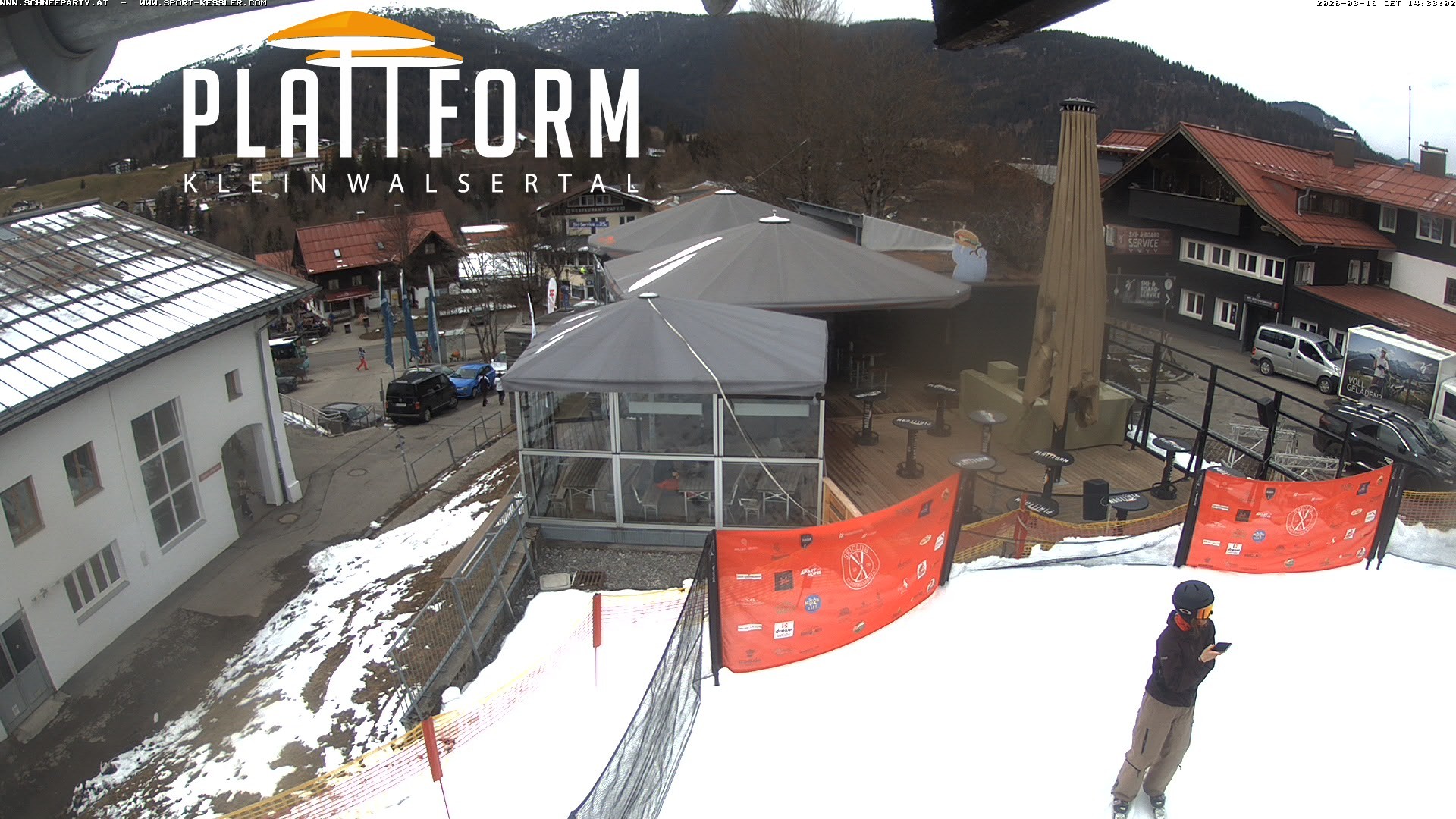 Archiv Foto Webcam Schirmbar in Riezlern