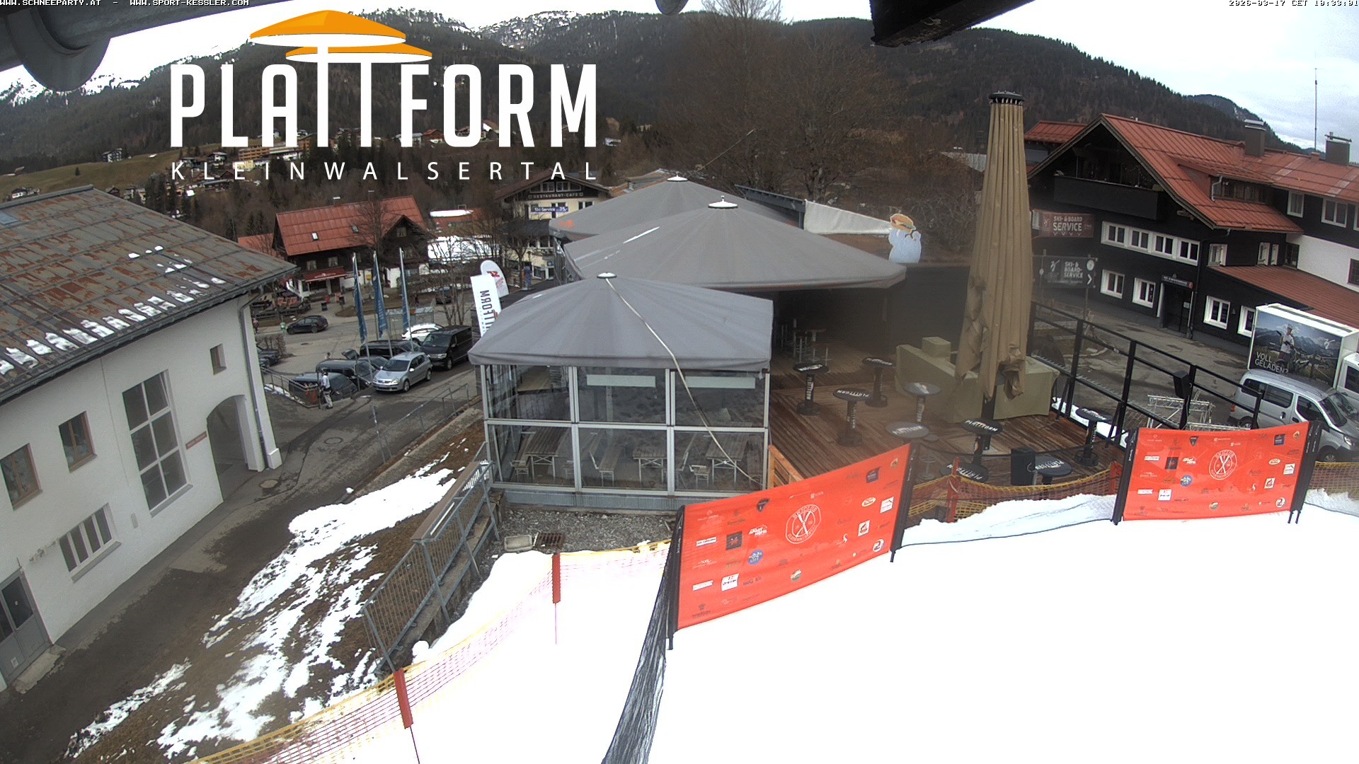 Archiv Foto Webcam Schirmbar in Riezlern