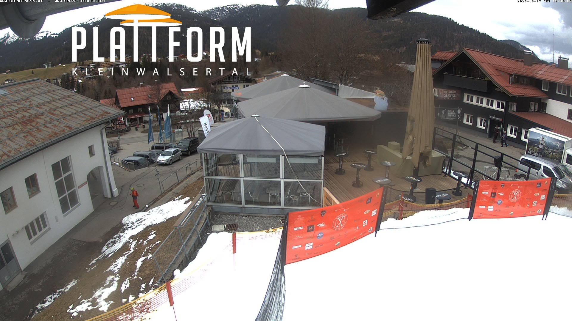 Archiv Foto Webcam Schirmbar in Riezlern