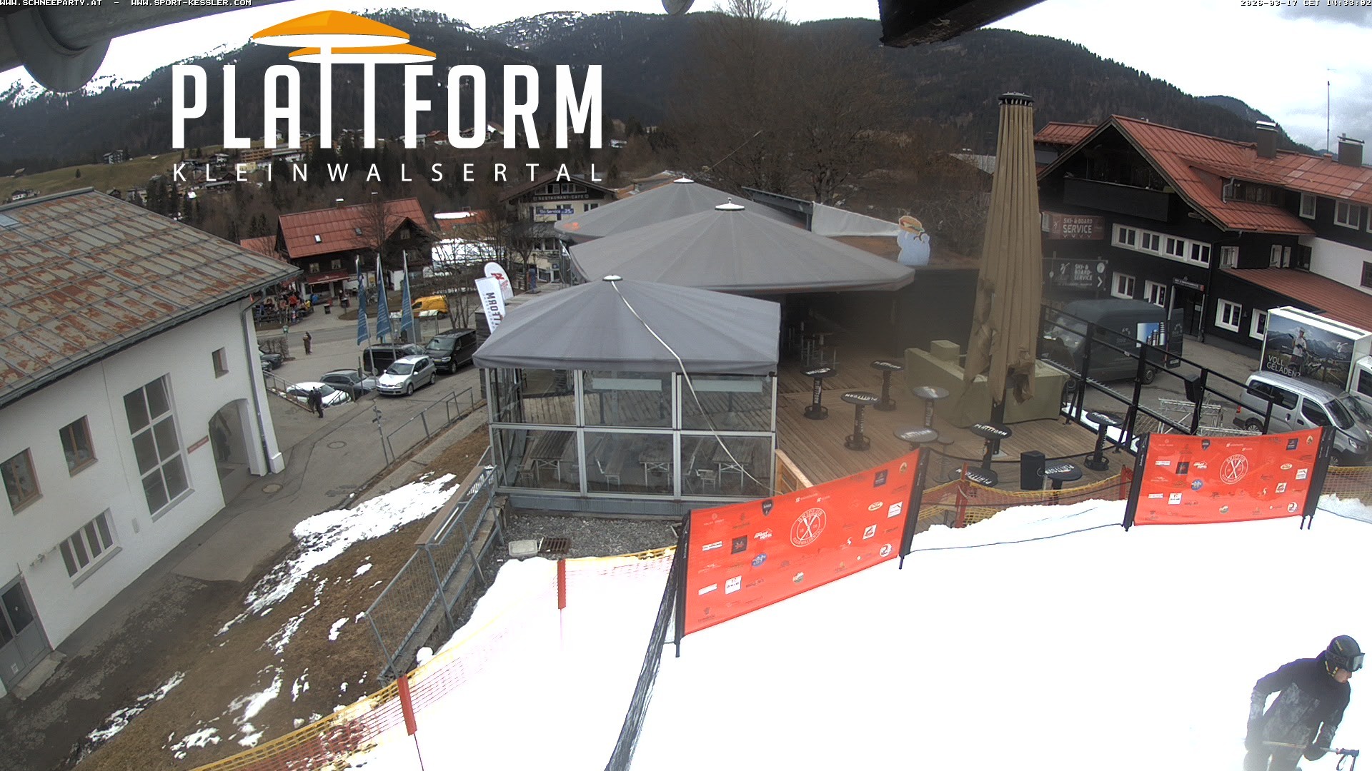 Archiv Foto Webcam Schirmbar in Riezlern