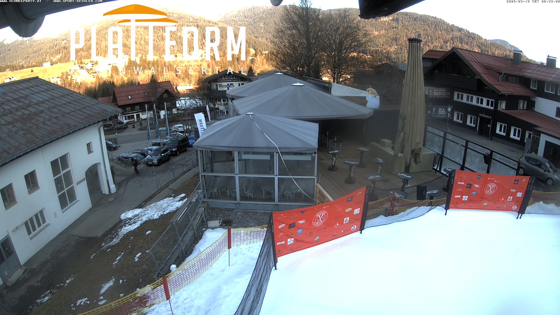 Archiv Foto Webcam Schirmbar in Riezlern