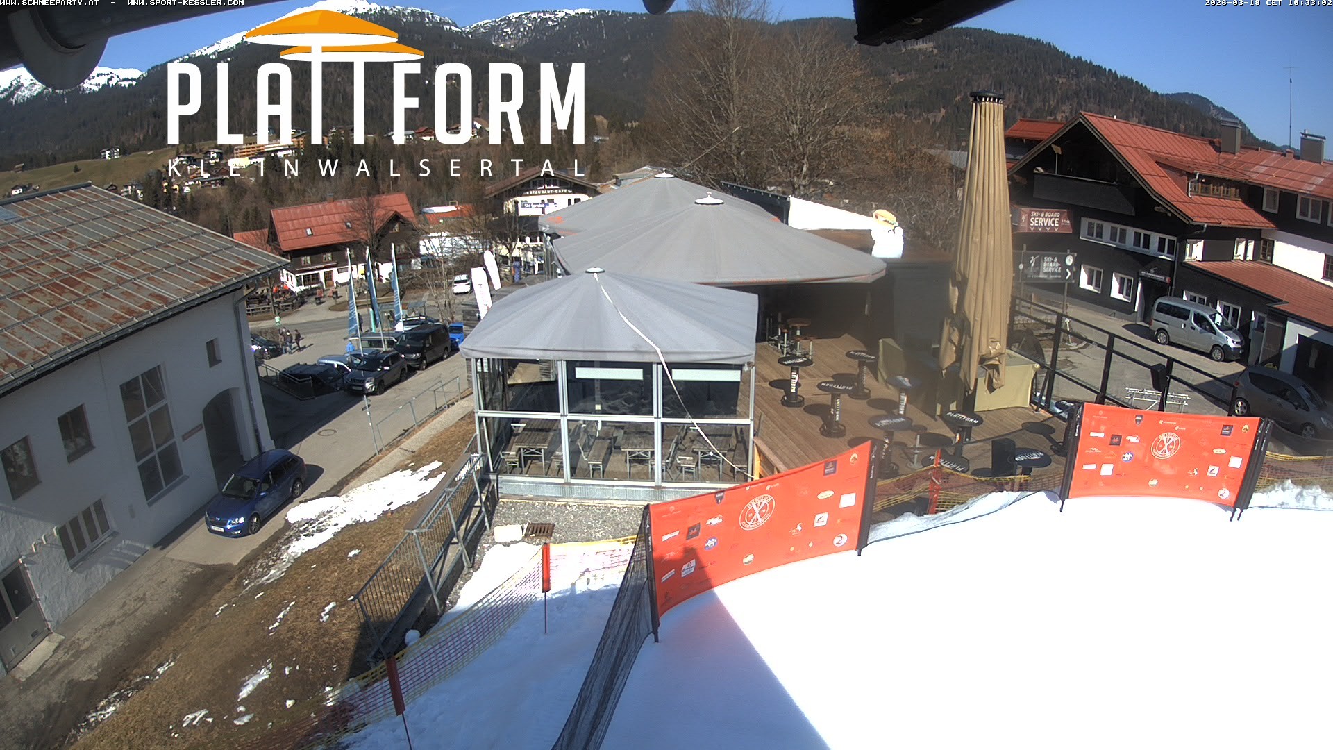 Archiv Foto Webcam Schirmbar in Riezlern