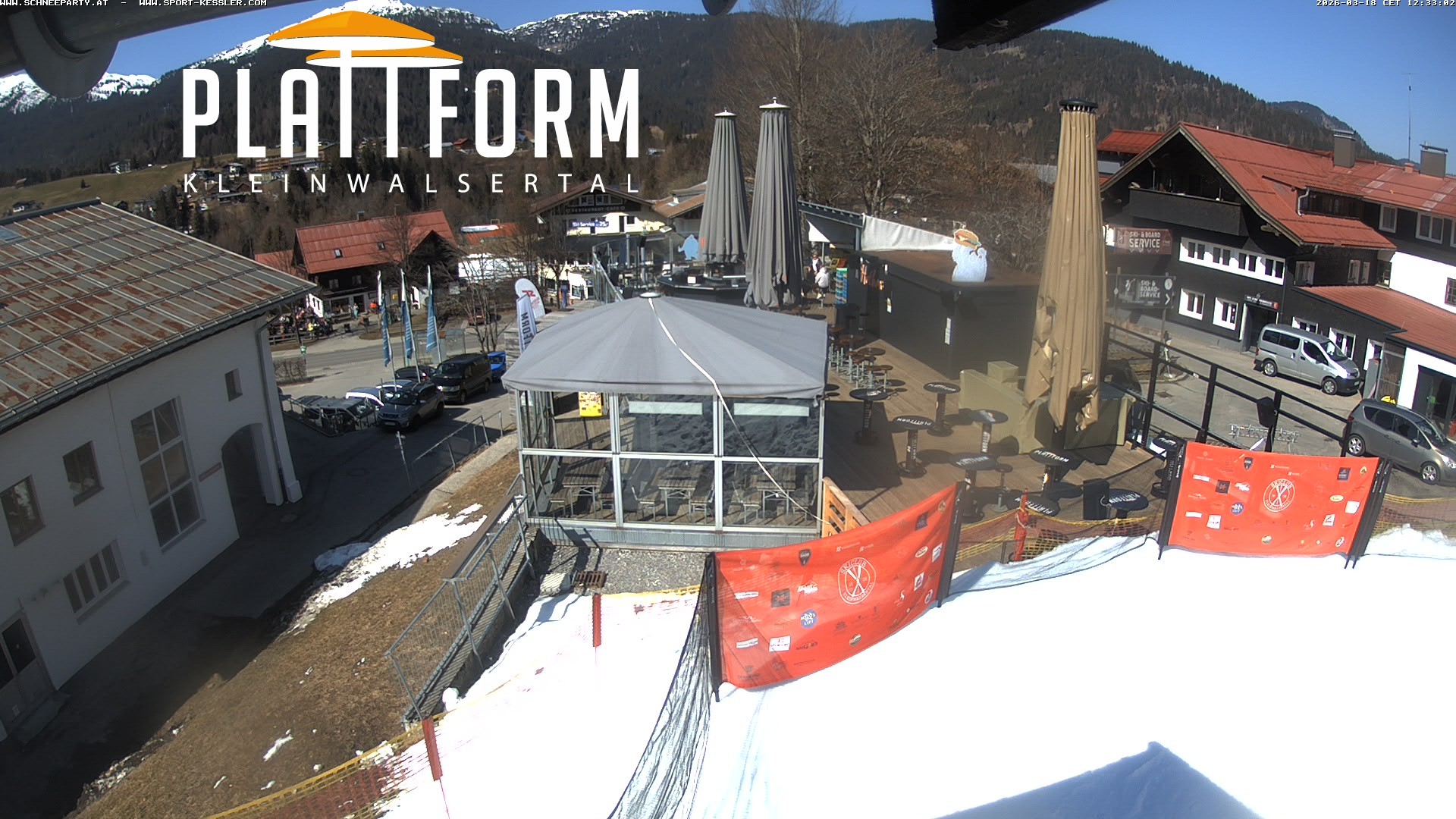 Archiv Foto Webcam Schirmbar in Riezlern