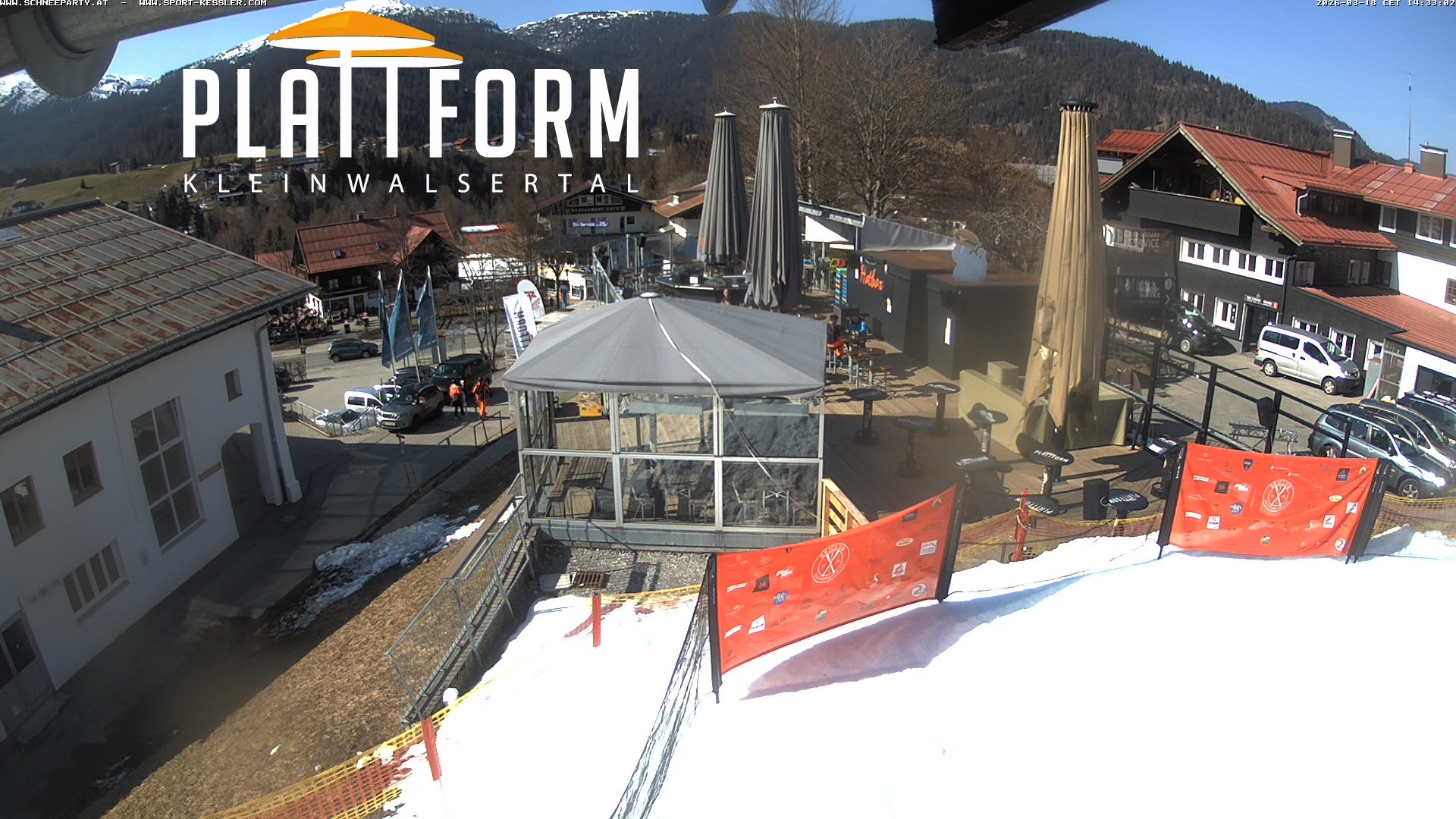 Archiv Foto Webcam Schirmbar in Riezlern