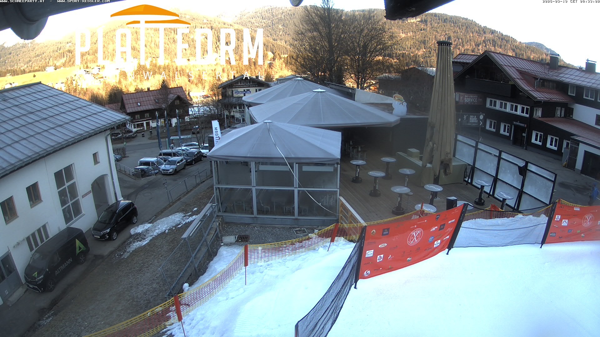 Archiv Foto Webcam Schirmbar in Riezlern