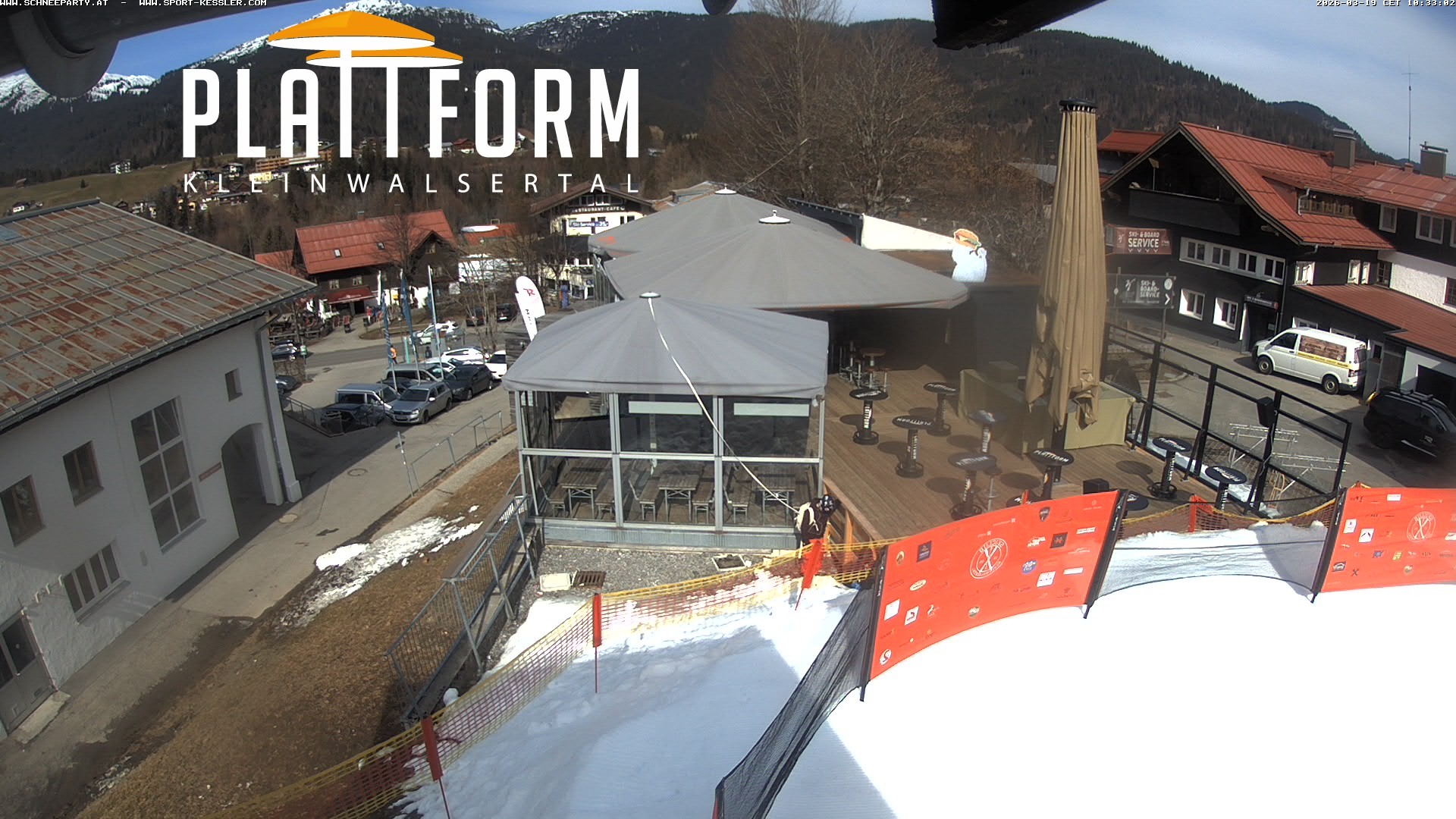 Archiv Foto Webcam Schirmbar in Riezlern