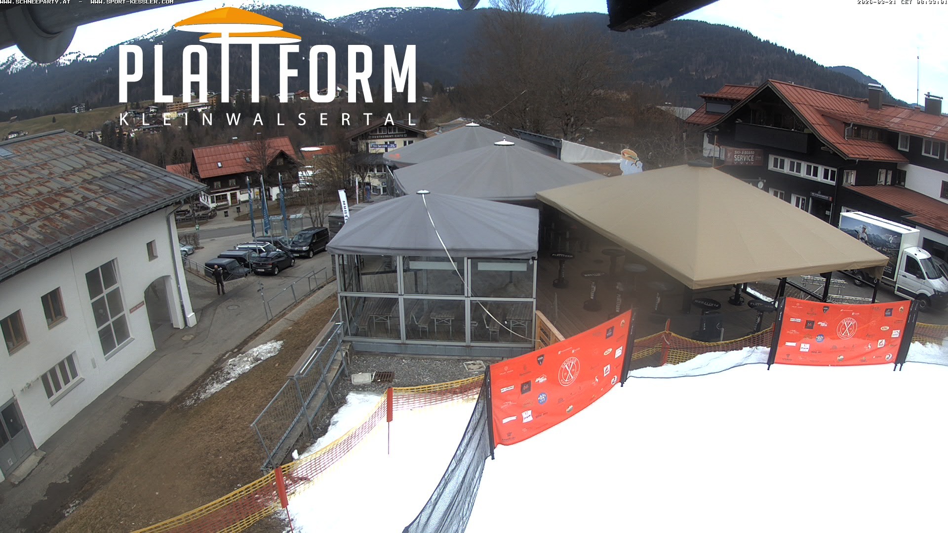 Archiv Foto Webcam Schirmbar in Riezlern