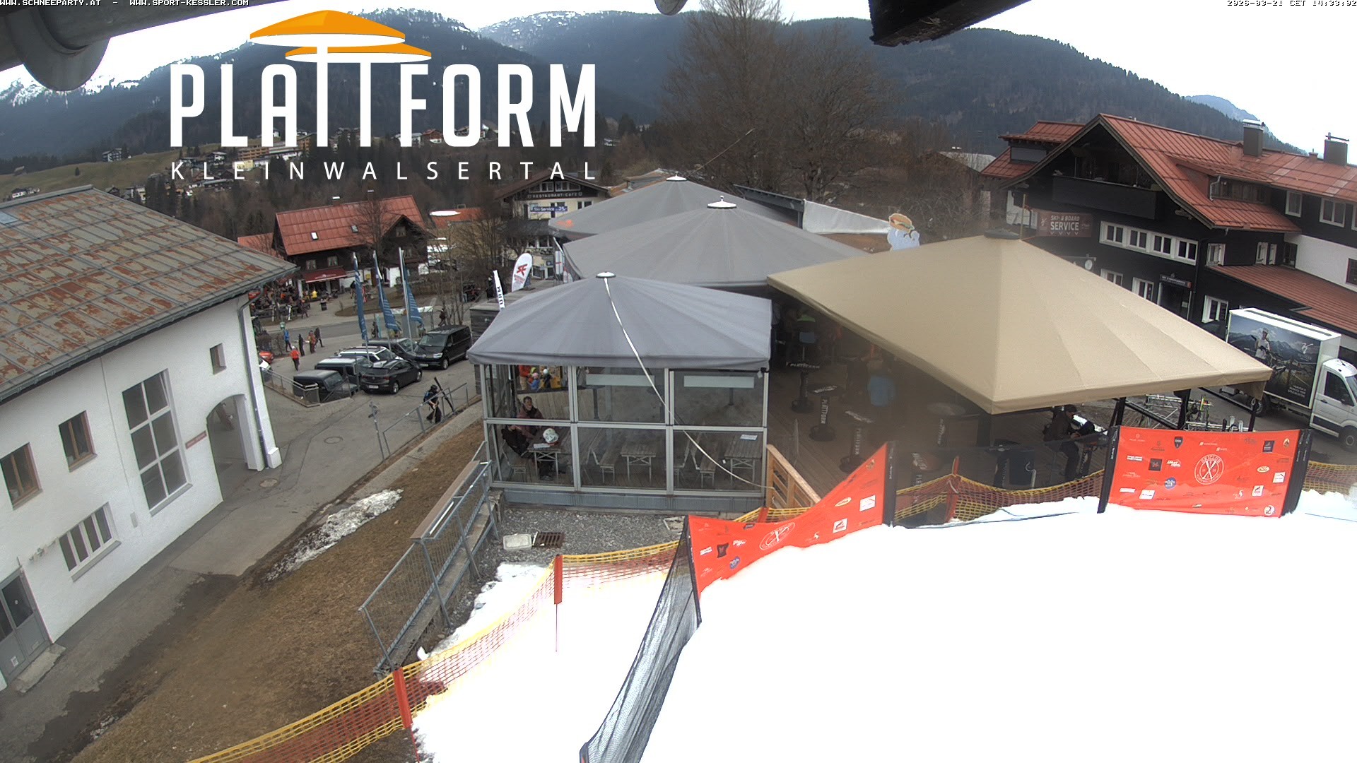 Archiv Foto Webcam Schirmbar in Riezlern