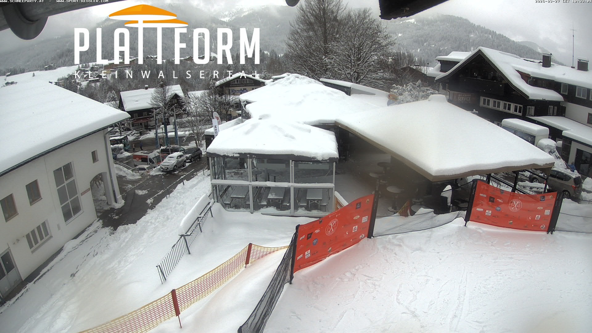 Archiv Foto Webcam Schirmbar in Riezlern