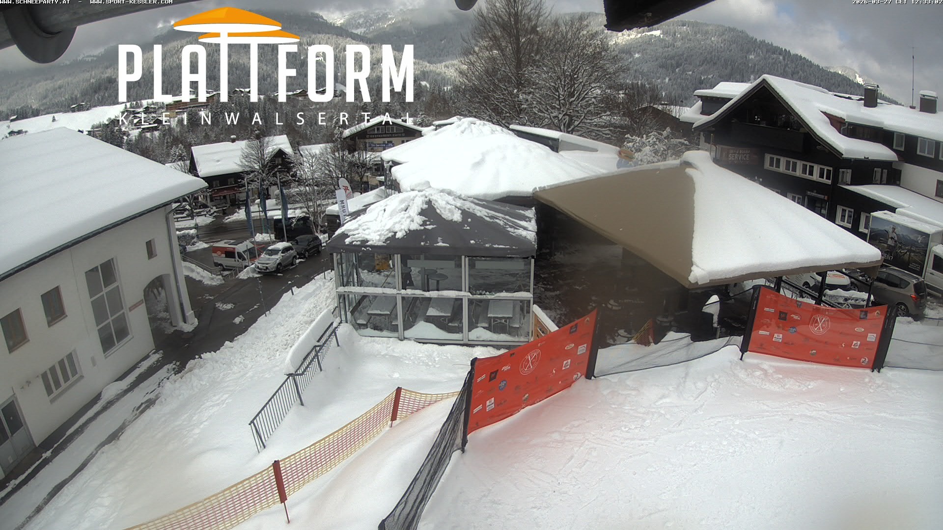 Archiv Foto Webcam Schirmbar in Riezlern