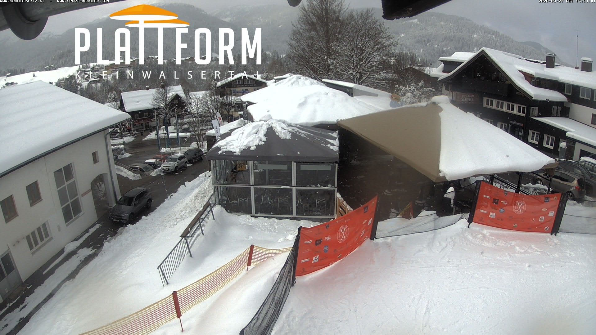 Archiv Foto Webcam Schirmbar in Riezlern