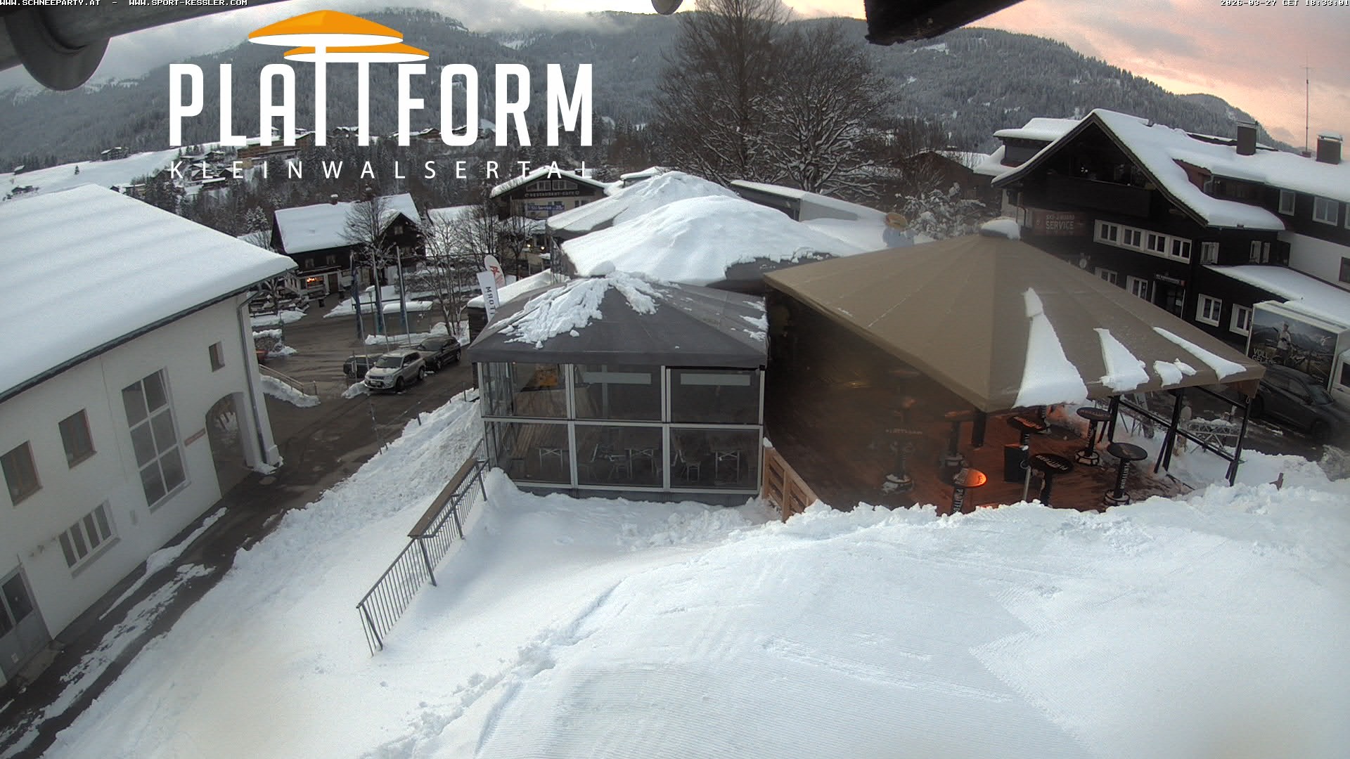 Archiv Foto Webcam Schirmbar in Riezlern